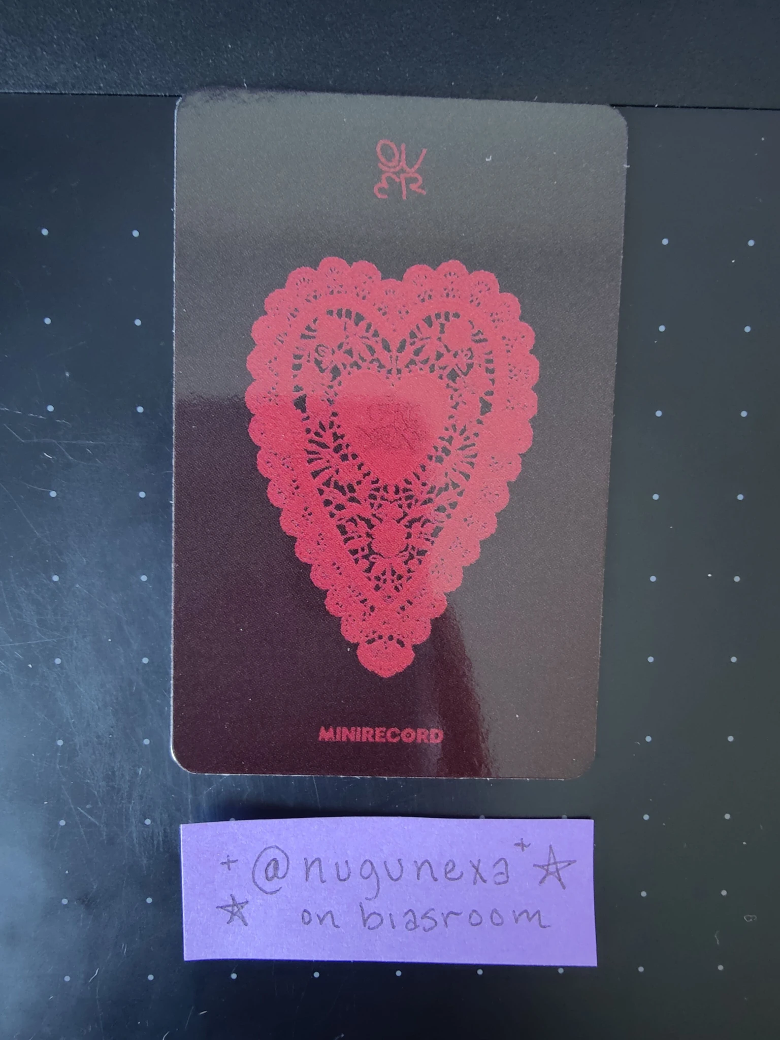 QWER Siyeon QWER - Siyeon - CEREMONY  Album minirecord video call (fancall) round 3 listing photo 2