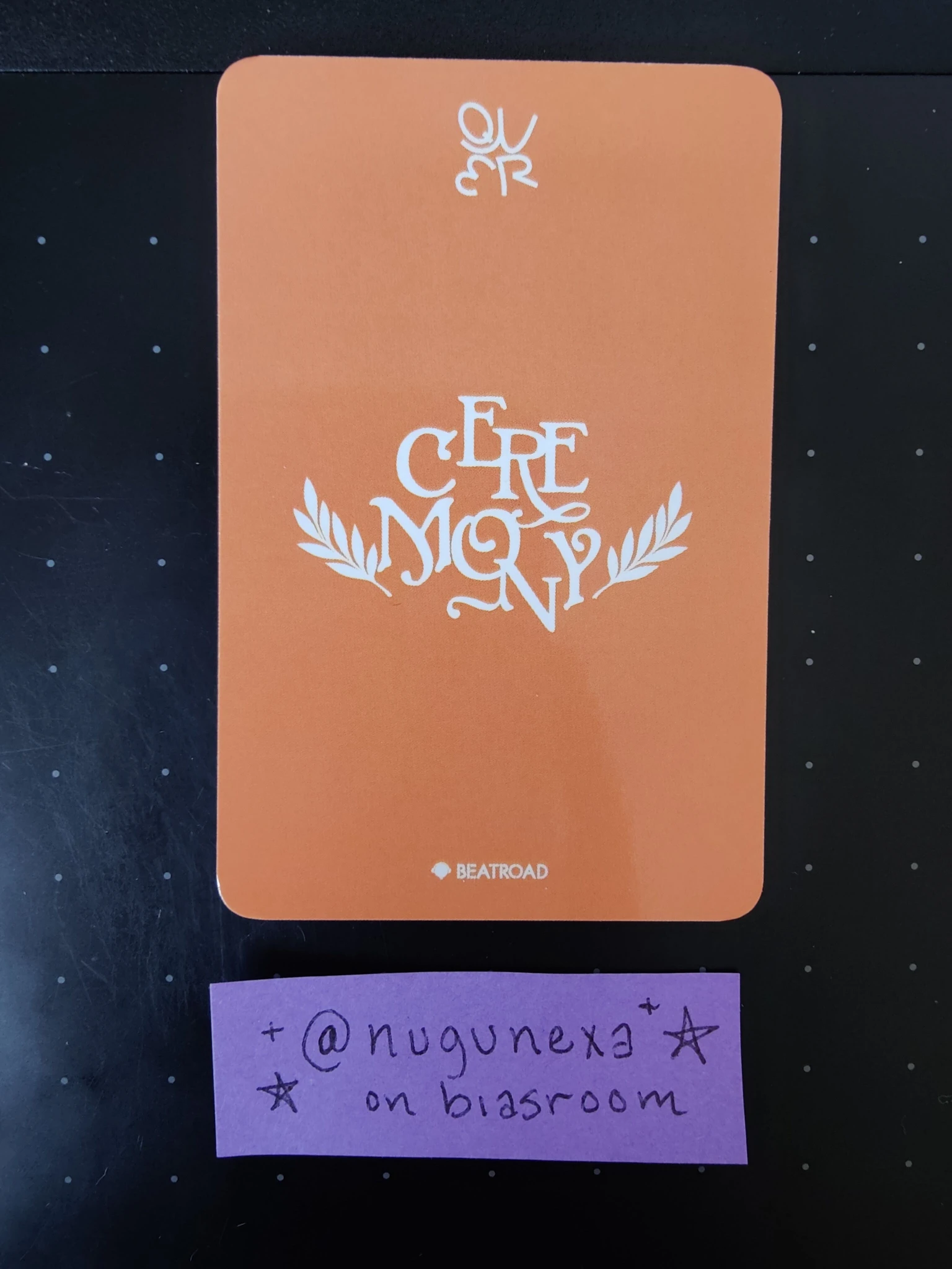 QWER Siyeon QWER - Siyeon - CEREMONY  Album beatroad video call (fancall) round 2 listing photo 2
