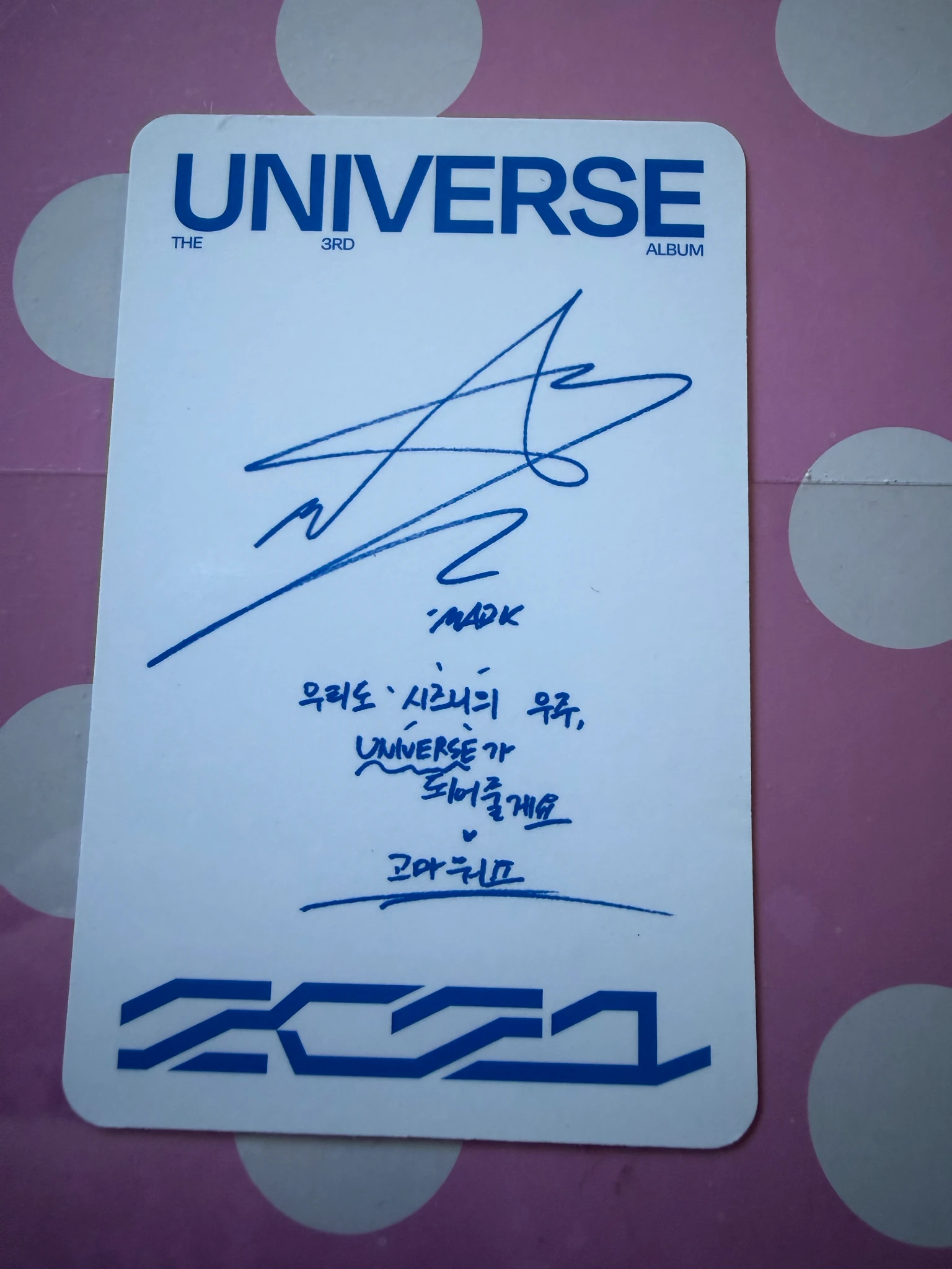 NCT Mark NCT - Mark - Universe Album jewel case version listing photo 2