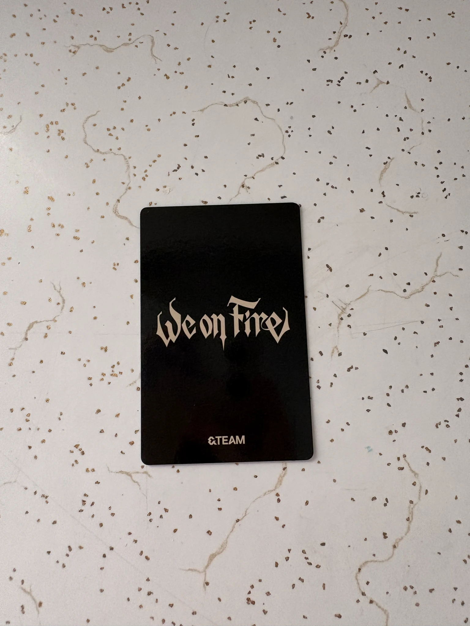 &TEAM Harua  &TEAM - Harua  - We on Fire  Album album photocard standard version listing photo 2