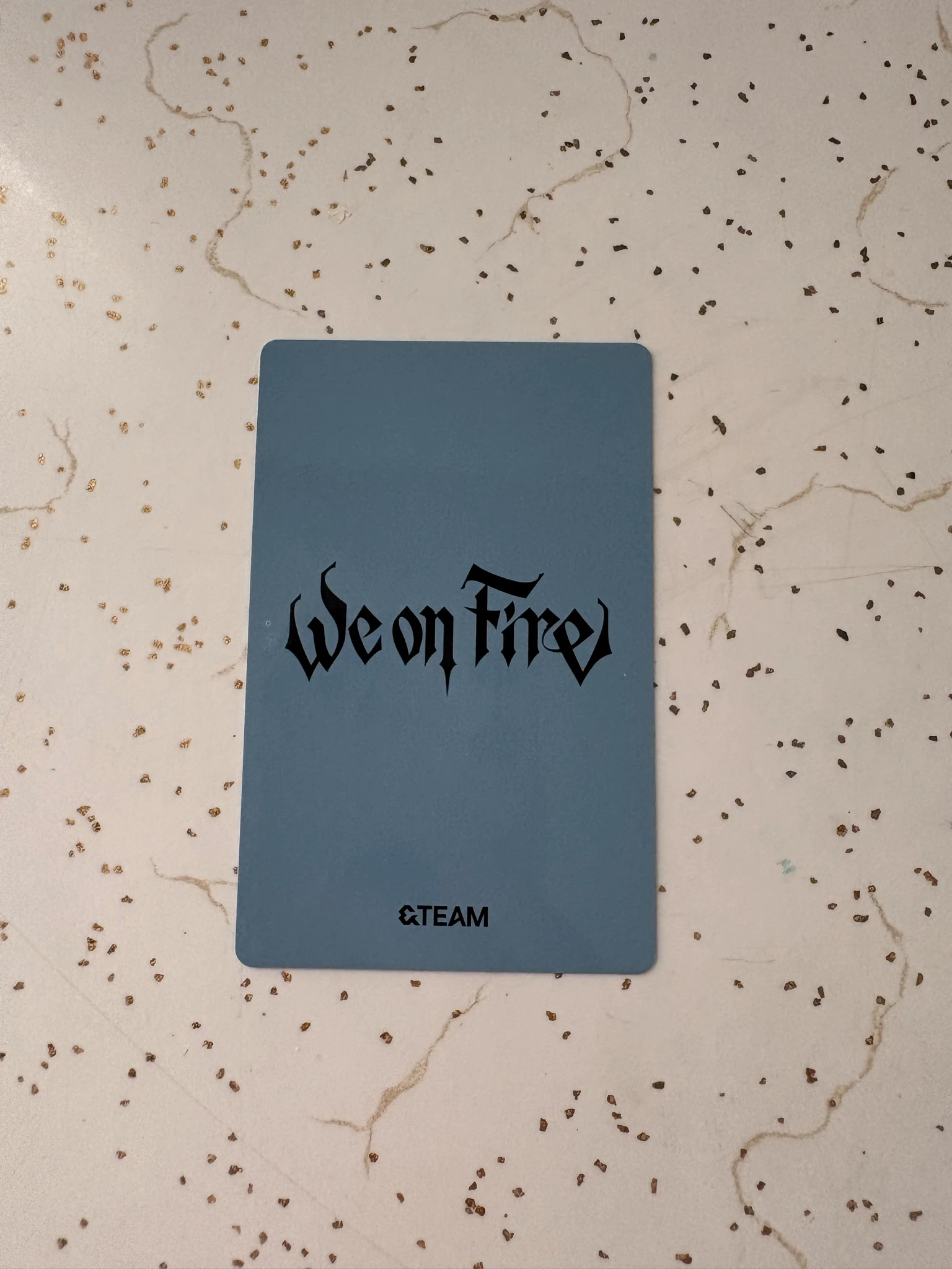 &TEAM Maki &TEAM - Maki - We on Fire  Album solo jacket version album photocard listing photo 2