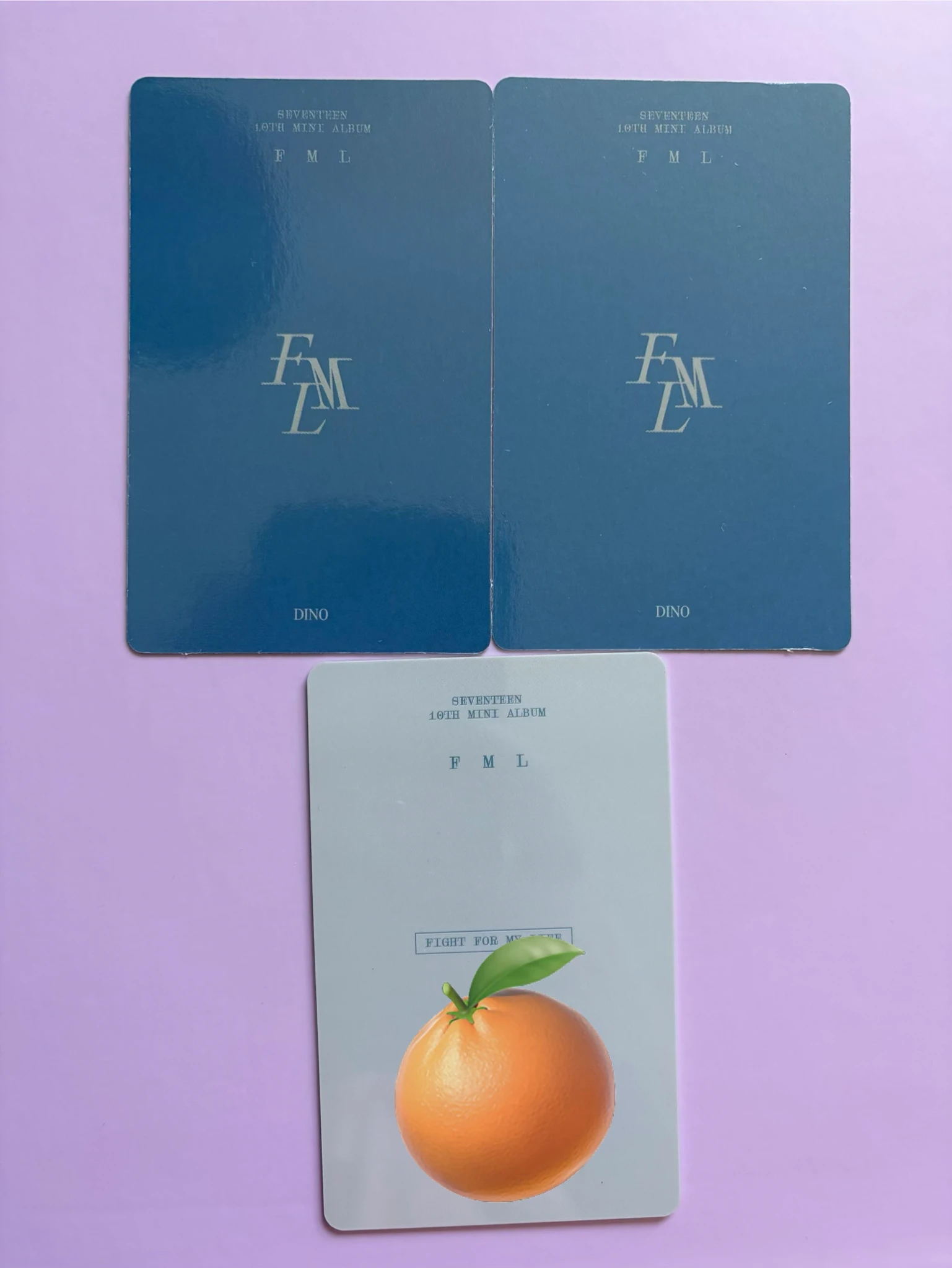 SEVENTEEN Dino SEVENTEEN - Dino - FML Album album photocard weverse album version listing photo 2