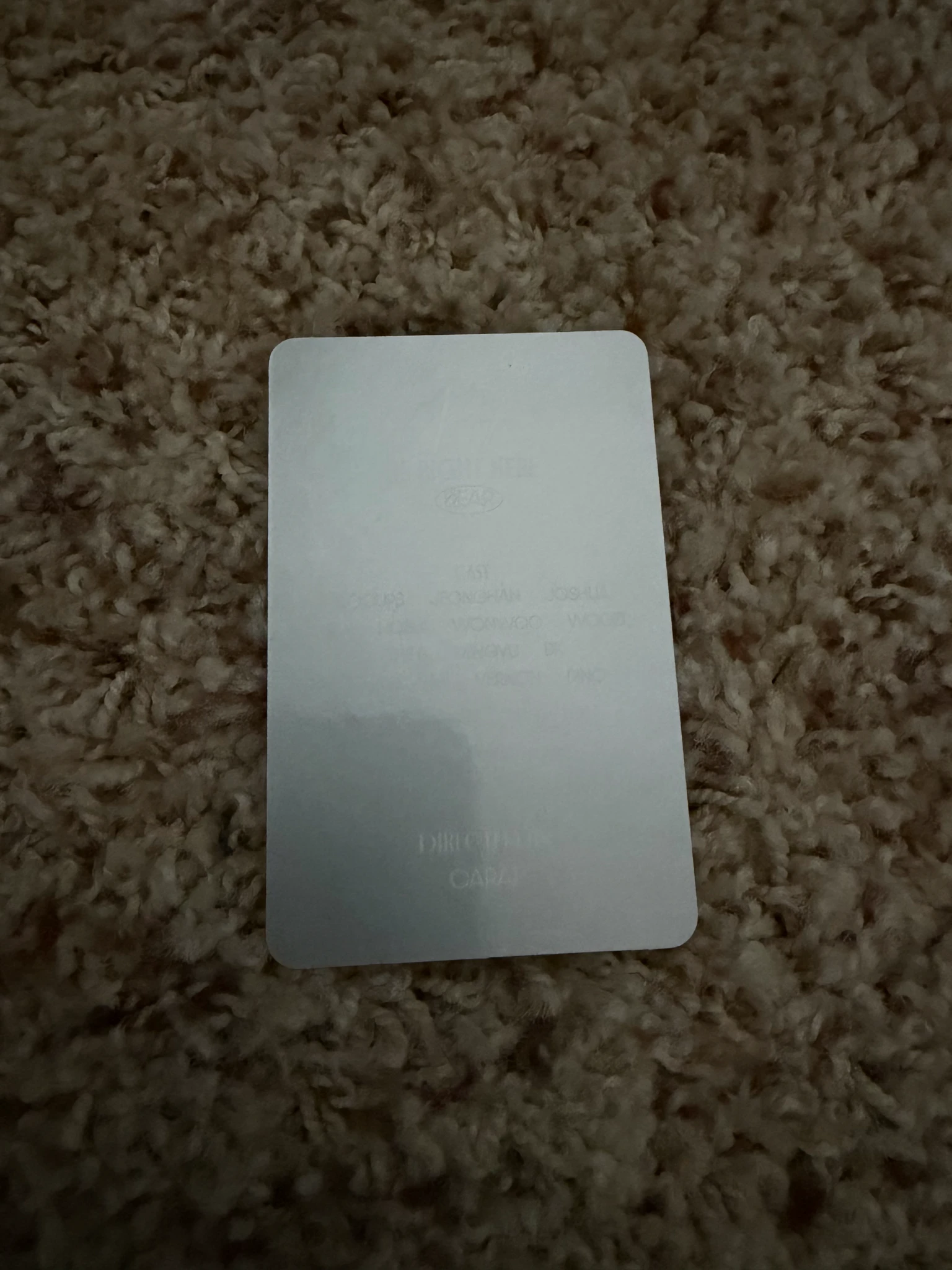 SEVENTEEN Seungkwan SEVENTEEN - Seungkwan - 17 IS RIGHT HERE Album album photocard carat version listing photo 2