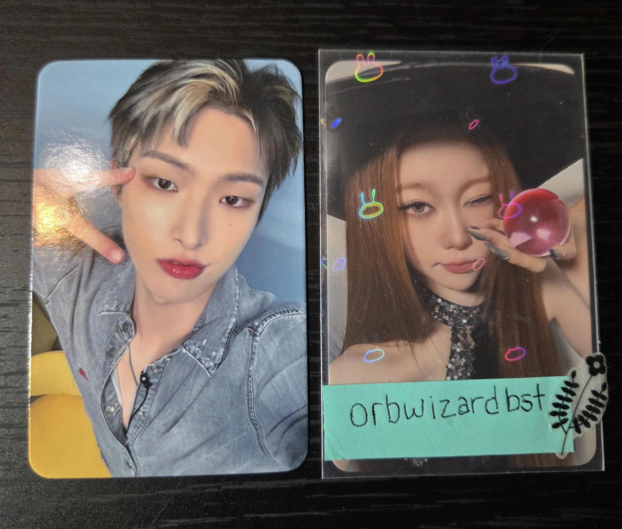 ATEEZ Mingi ATEEZ - Mingi - THE WORLD EP.2 : OUTLAW Album mymusictaste (mmt) round 2 video call (fancall) pob (pre-order benefit) listing photo 2