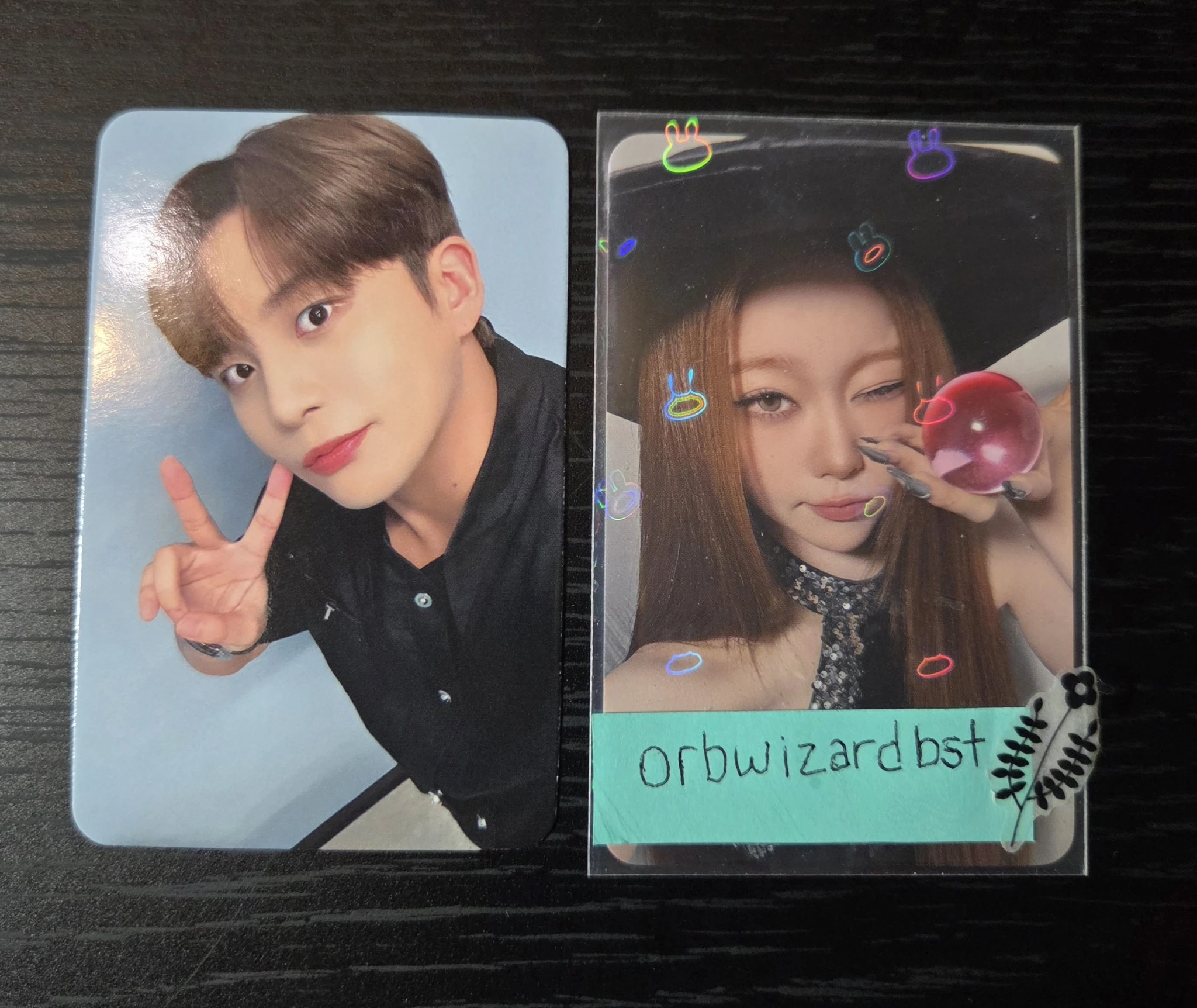 ATEEZ Jongho ATEEZ - Jongho - THE WORLD EP.2 : OUTLAW Album mymusictaste (mmt) round 2 video call (fancall) pob (pre-order benefit) listing photo 2