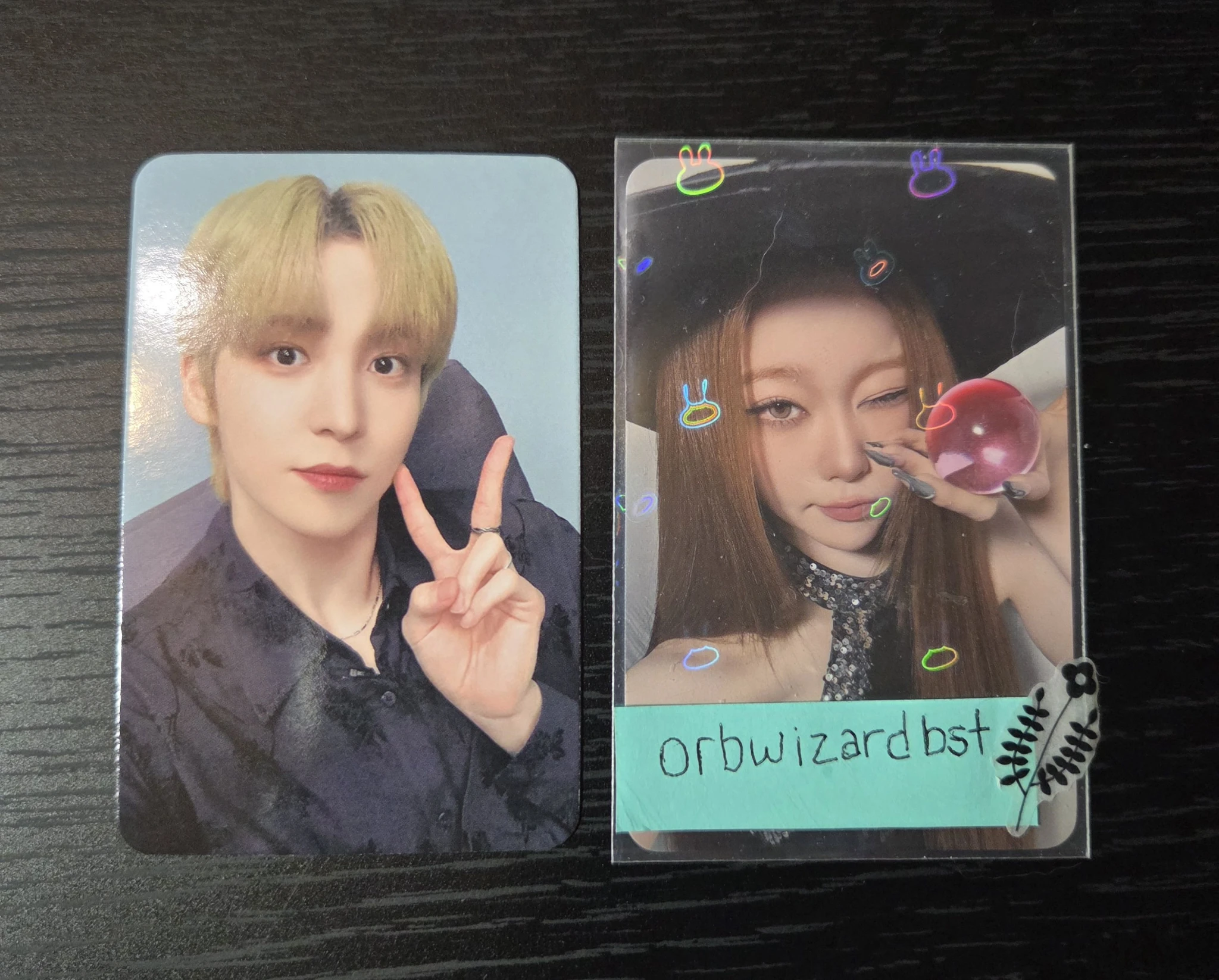 ATEEZ Yunho ATEEZ - Yunho - THE WORLD EP.2 : OUTLAW Album mymusictaste (mmt) round 2 video call (fancall) pob (pre-order benefit) listing photo 2