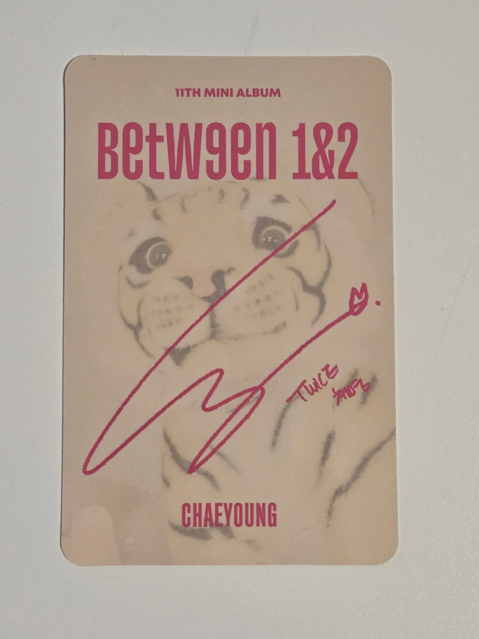 TWICE Chaeyoung TWICE-Chaeyoung-Album-BETWEEN 1&2 listing photo 2