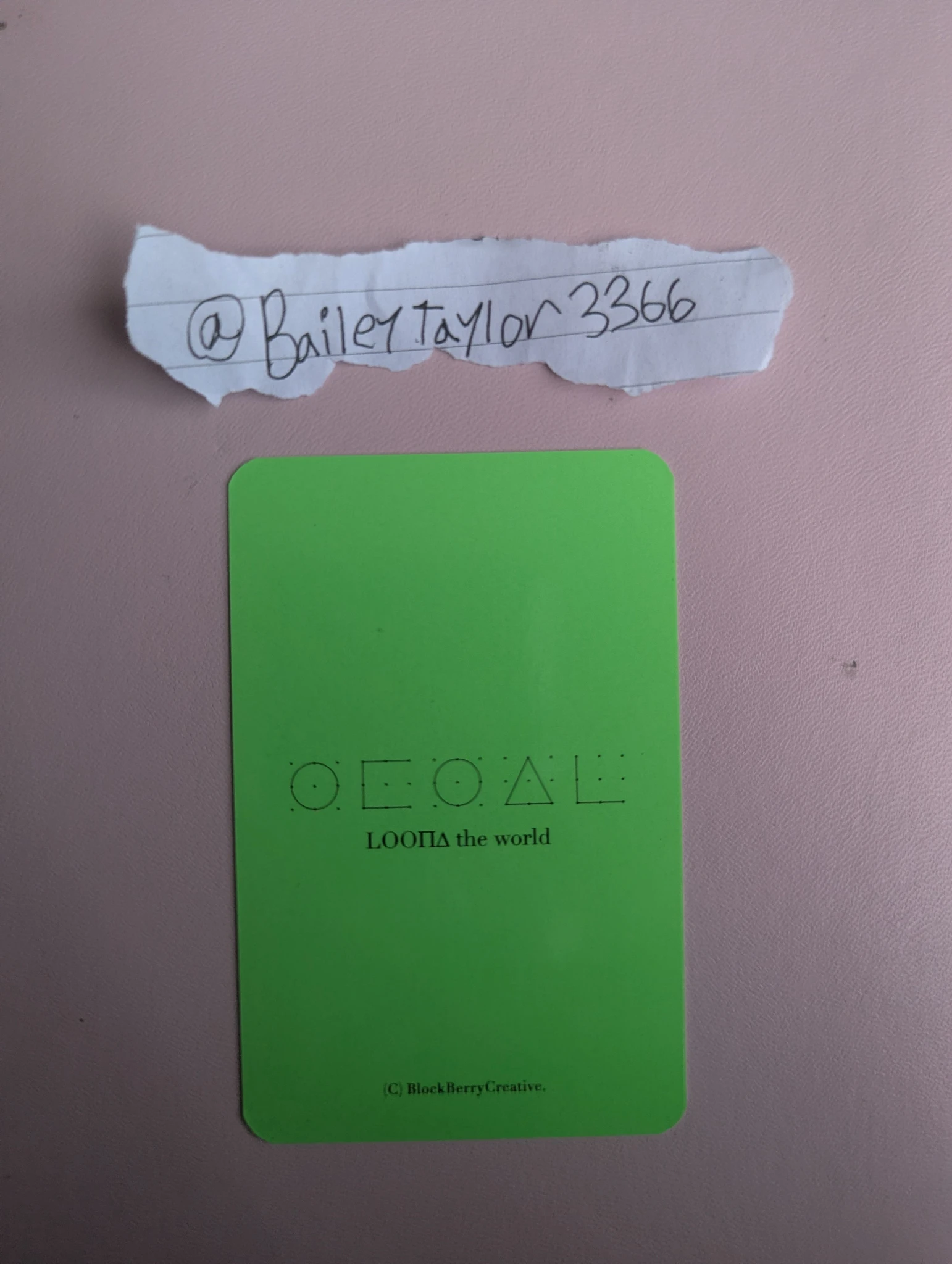 LOONA Go Won LOONA - Go Won - [12:00] Album album photocard C version FPO listing photo 2
