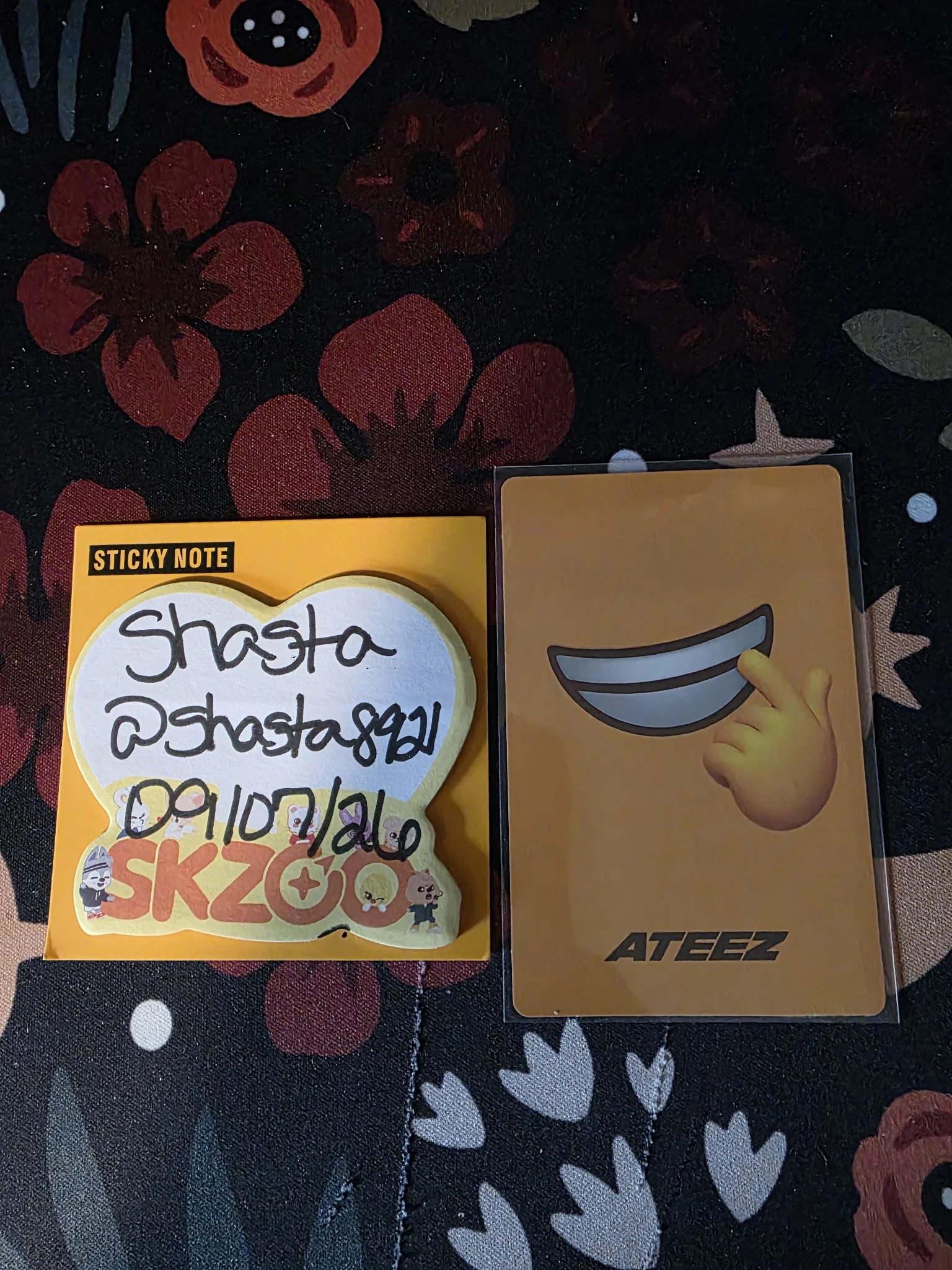 ATEEZ Seonghwa ATEEZ - Seonghwa - Golden Hour : Part.4 Album album photocard vinyl version listing photo 2