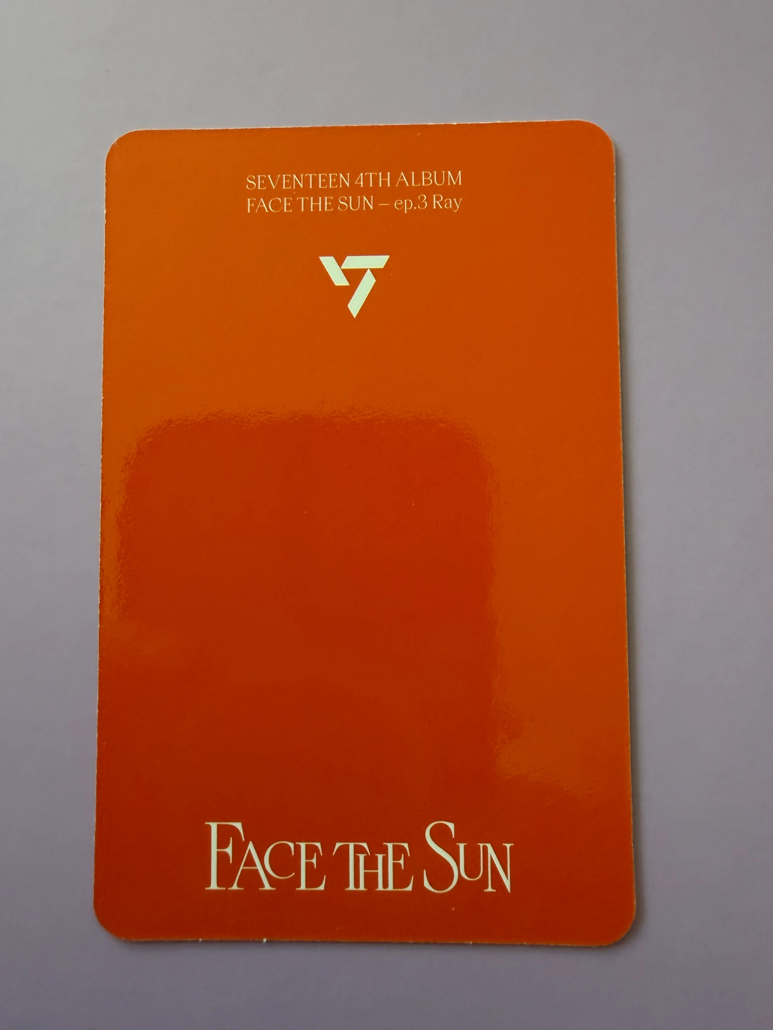 SEVENTEEN Dino SEVENTEEN - Dino - Face the Sun Album album photocard listing photo 2