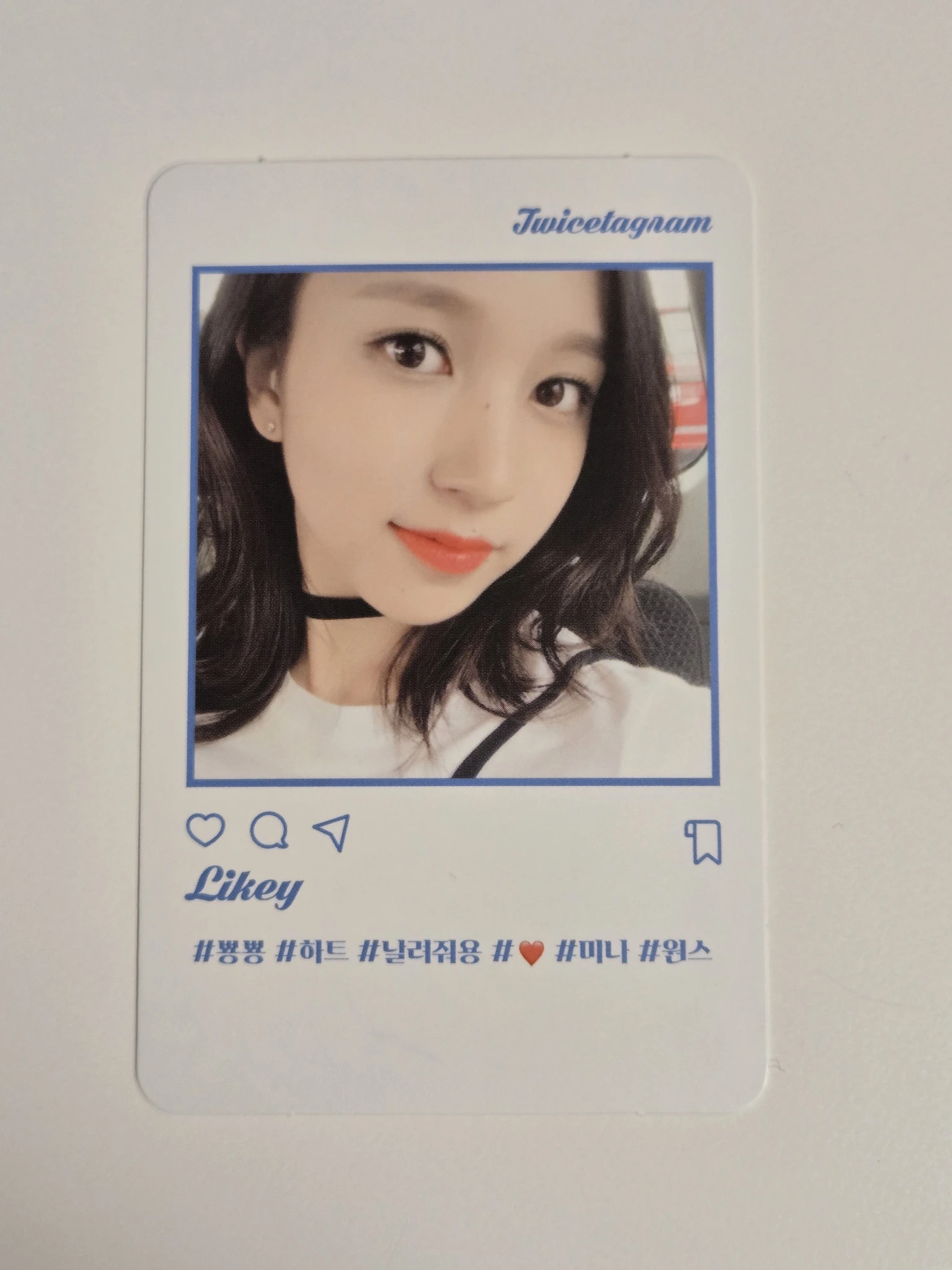 TWICE Mina TWICE - Mina - Twicetagram Album album photocard listing photo 2