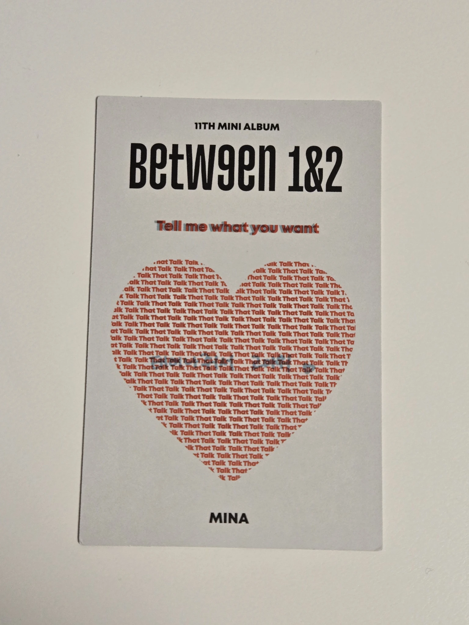 TWICE Mina TWICE-Mina-Album-BETWEEN 1&2 listing photo 2