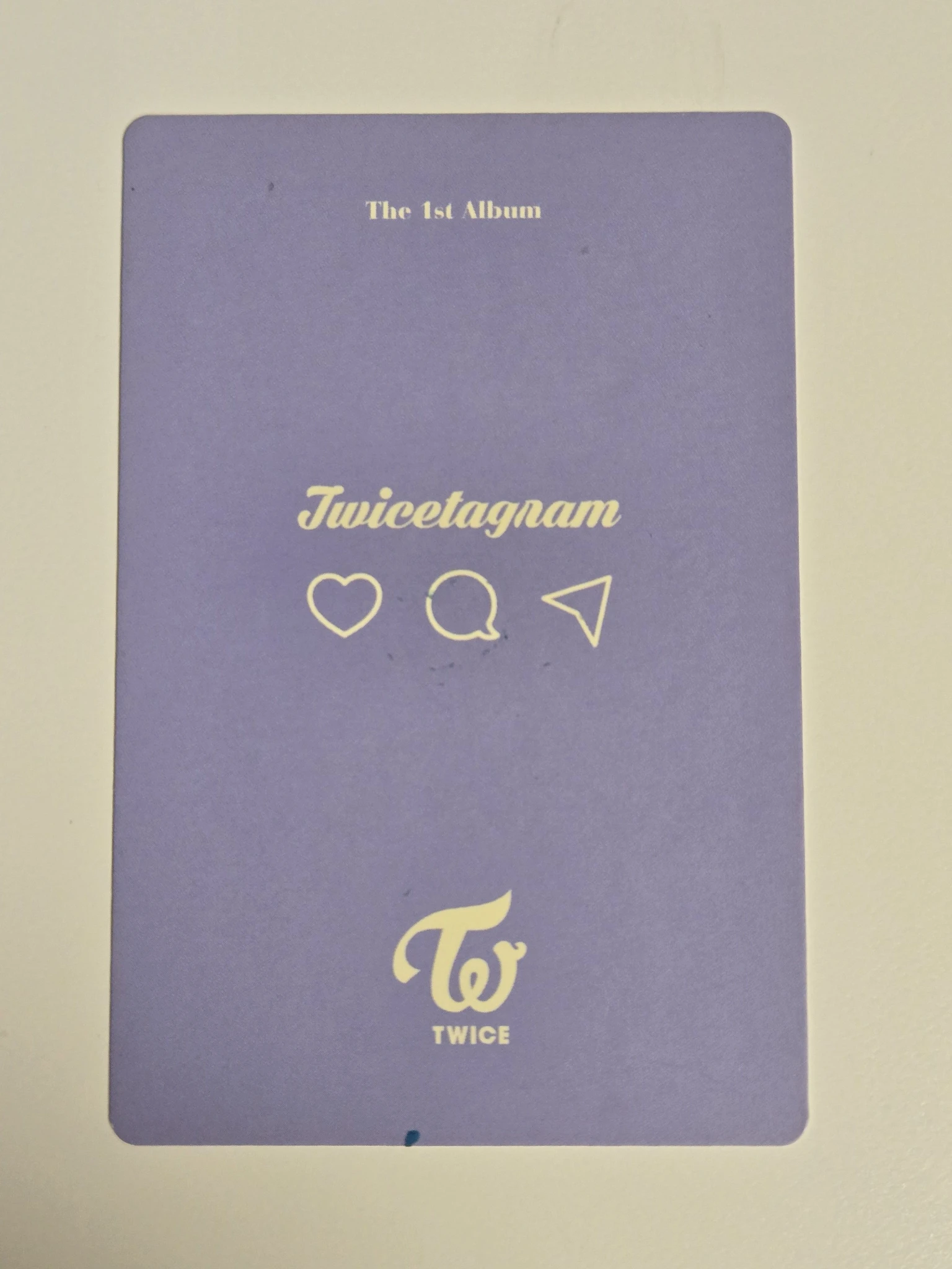 TWICE Tzuyu TWICE - Tzuyu - Twicetagram Album jyp shop pob (pre-order benefit) photocard set listing photo 2