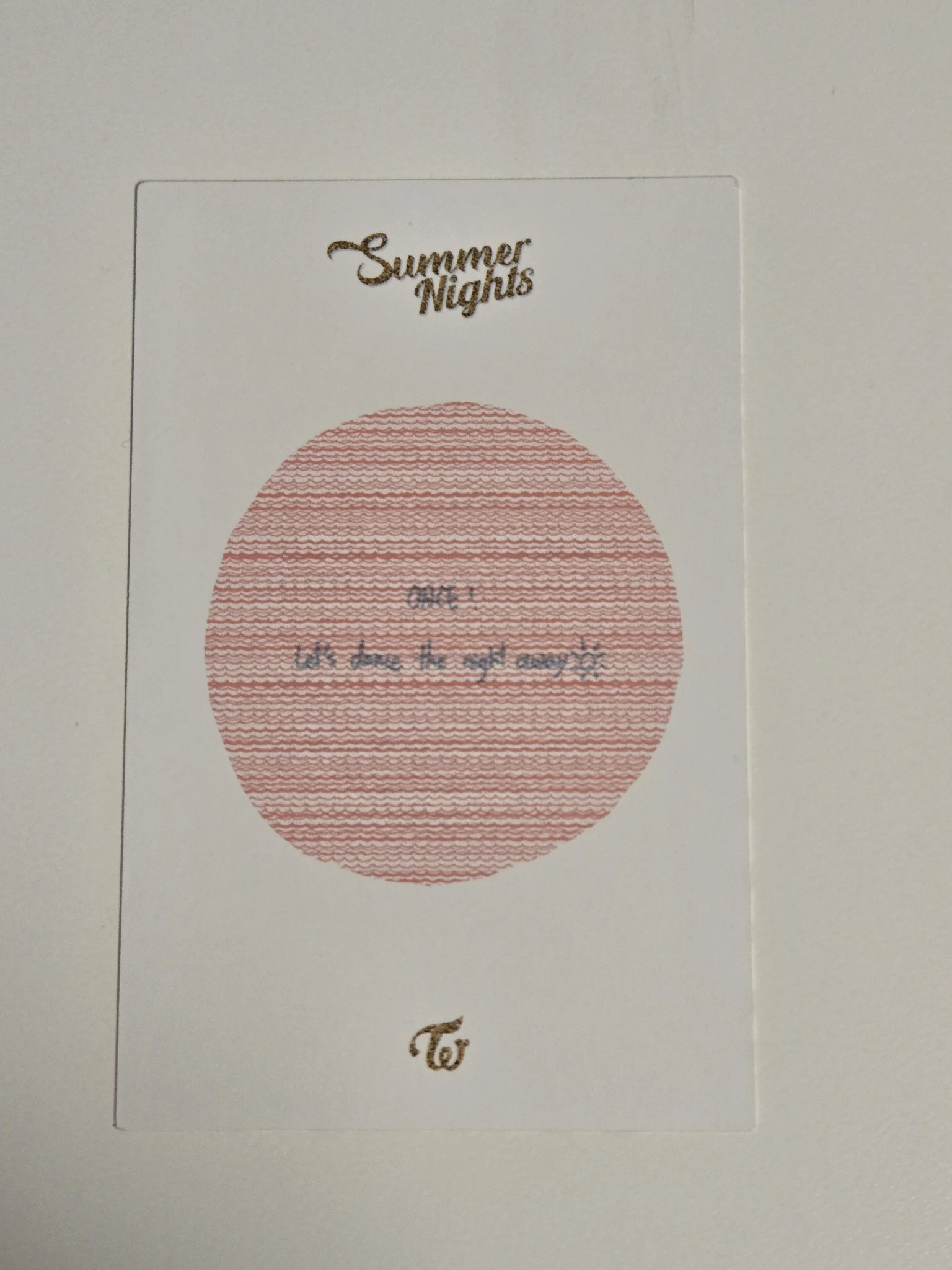 TWICE Tzuyu TWICE-Tzuyu-Album-summer nights listing photo 2