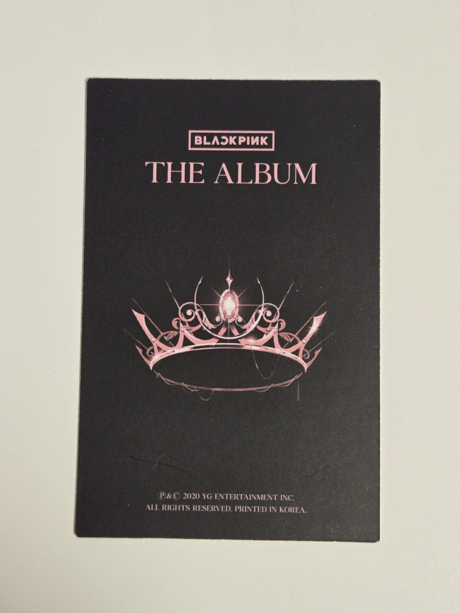 BLACKPINK Lisa BLACKPINK-Lisa-Album-THE ALBUM listing photo 2