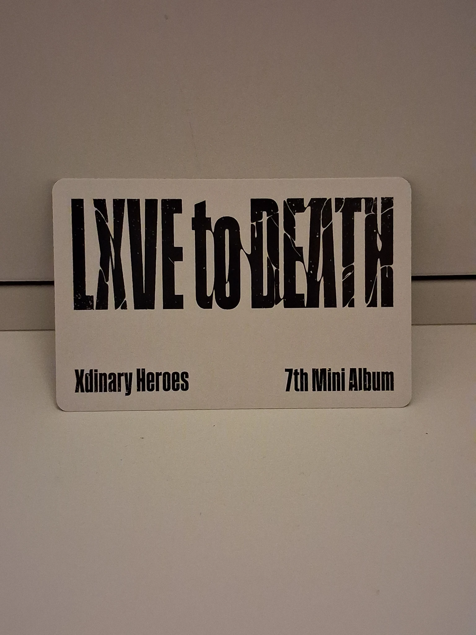 Xdinary Heroes Jun Han Xdinary Heroes - Jun Han - LXVE TO DEATH Album album photocard photocard set platform version listing photo 2