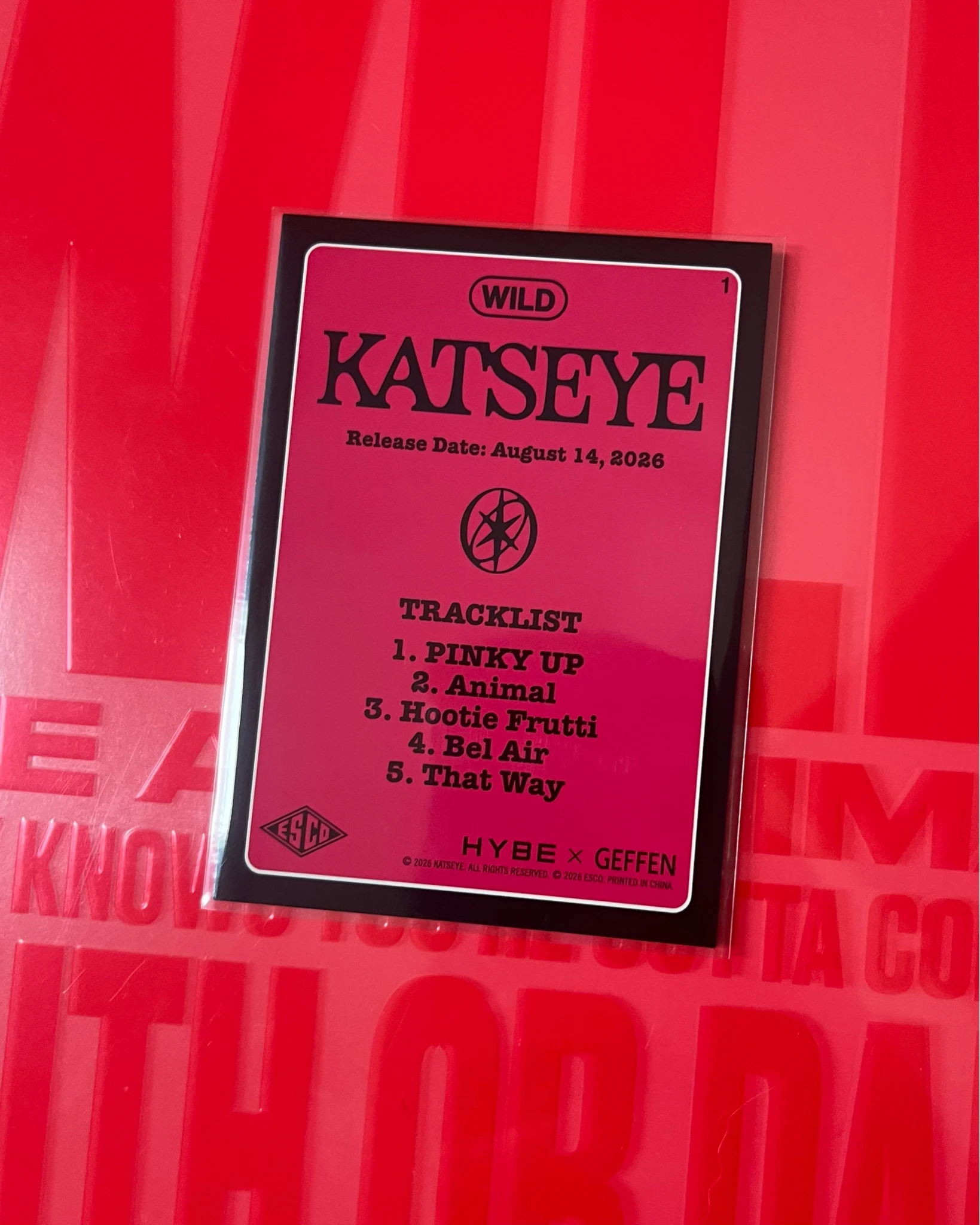 KATSEYE KATSEYE - Other trading card listing photo 2