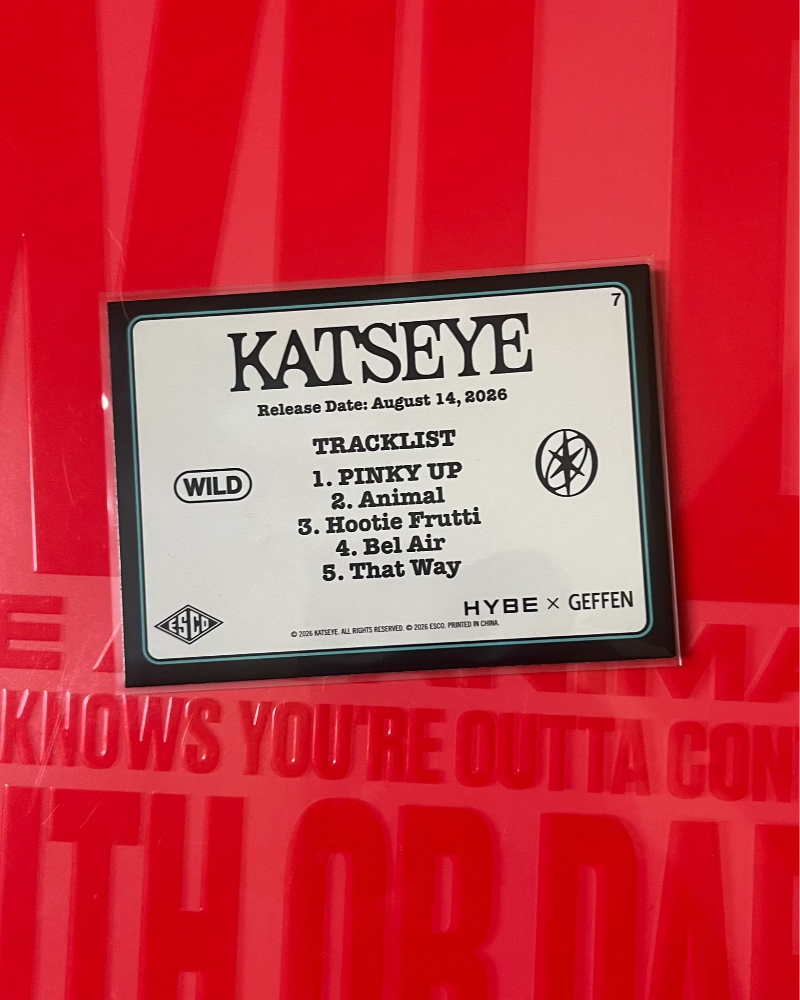 KATSEYE KATSEYE - Other trading card listing photo 2