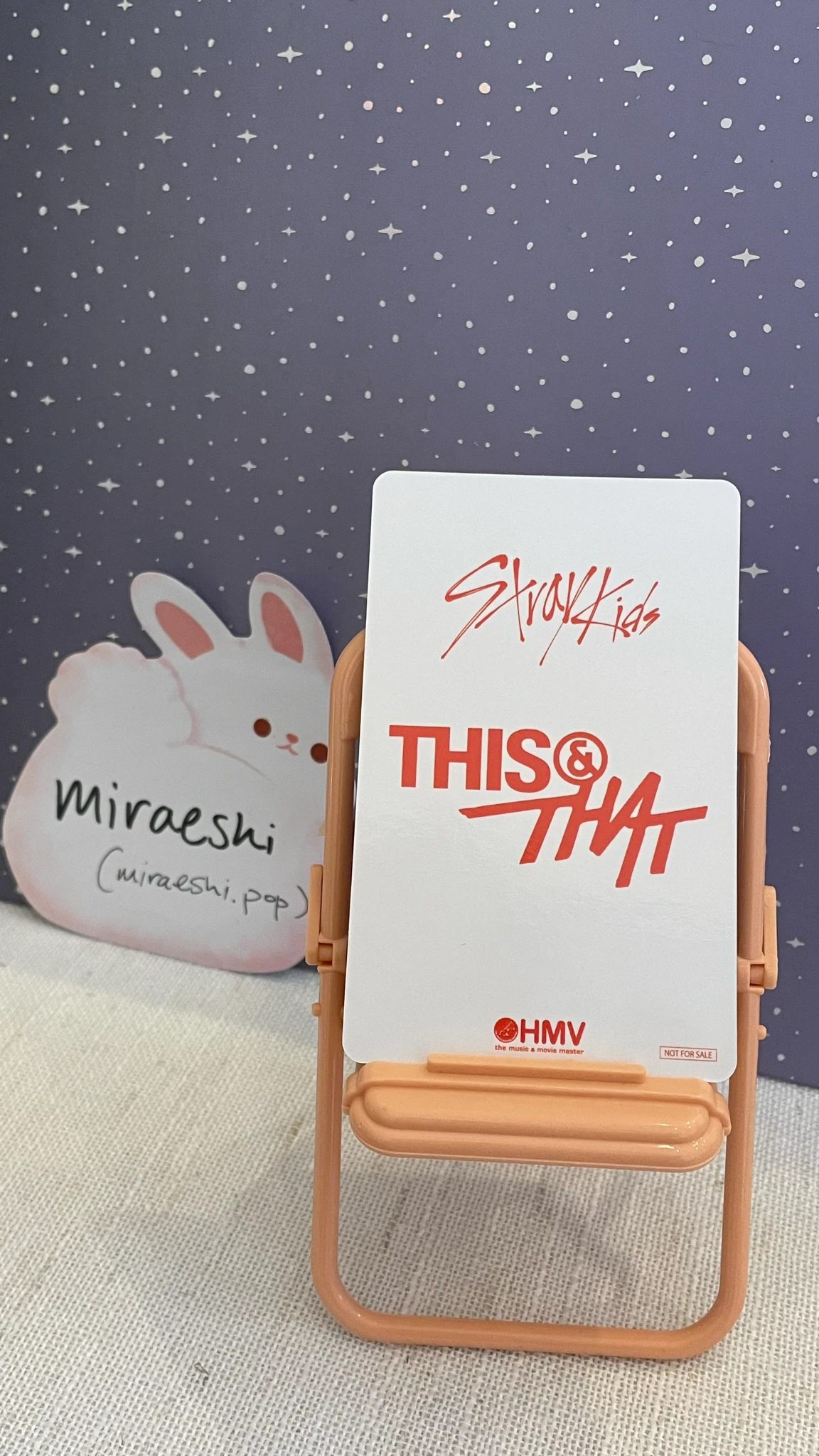 Stray Kids Seungmin Stray Kids - Seungmin - THIS & THAT Album hmv japan lucky draw (LD) B version listing photo 2
