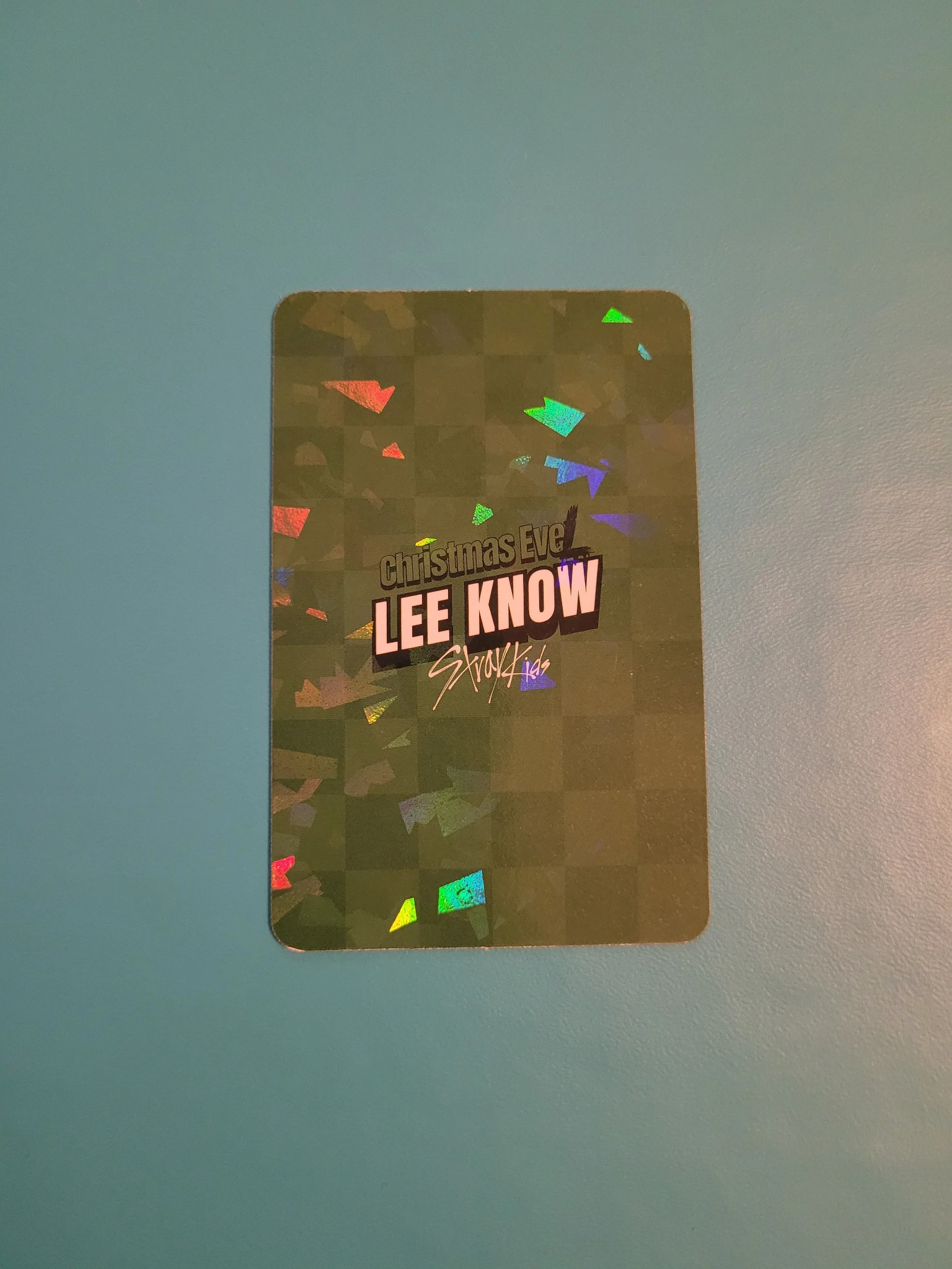 Stray Kids Lee Know Stray Kids - Lee Know - Christmas EveL Album album photocard glitter ver. glitter listing photo 2