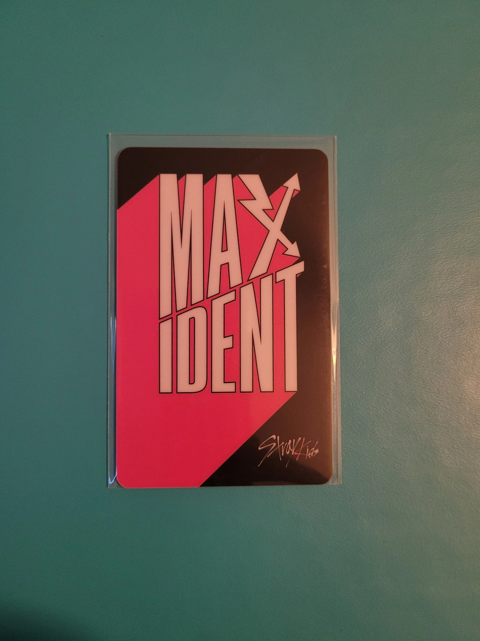 Stray Kids Changbin Stray Kids - Changbin - Maxident Album soundwave lucky draw round 2 pvc card listing photo 2