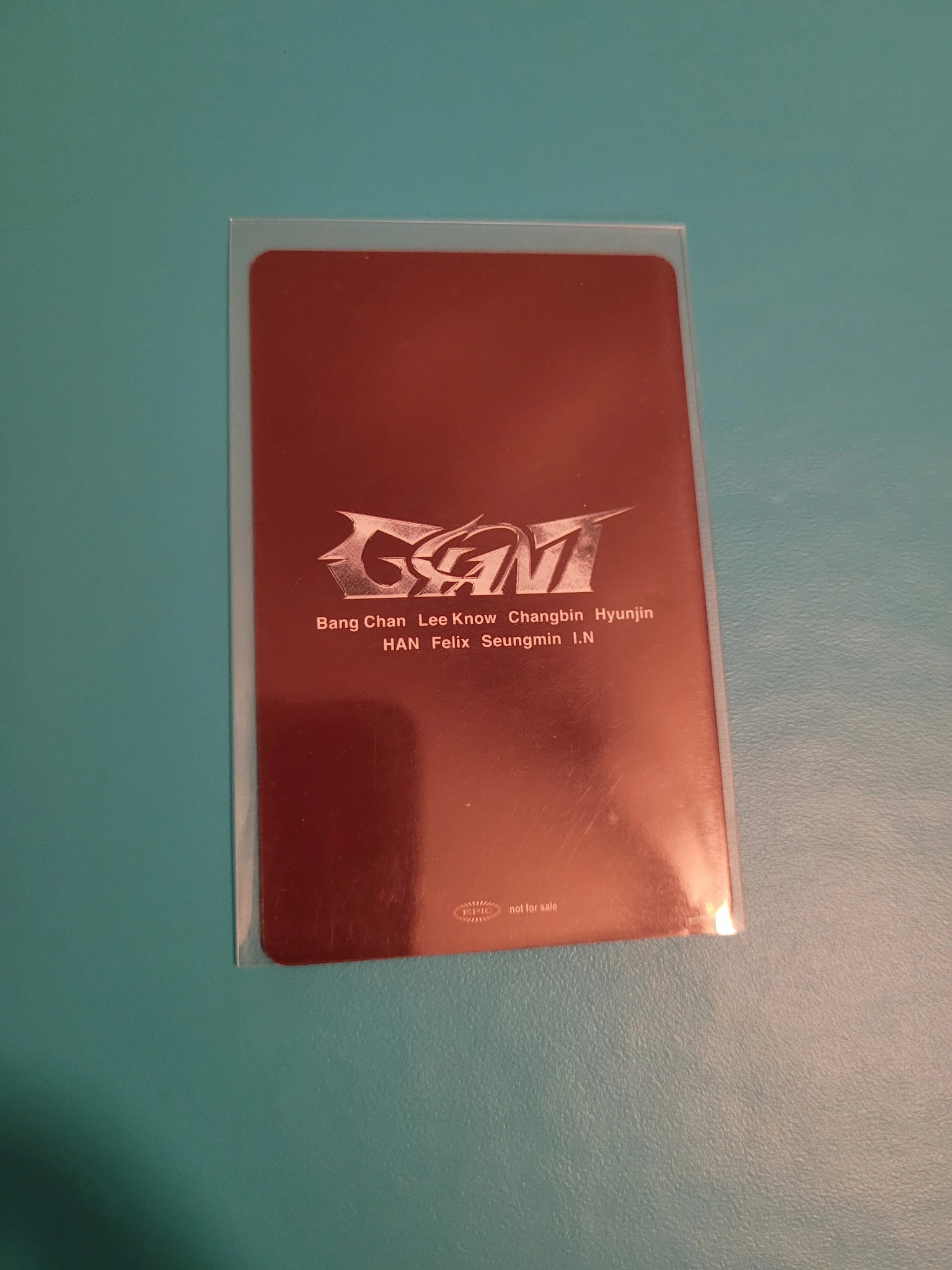 Stray Kids Stray Kids - Lee Know & Changbin - GIANT Album album photocard jpfc (japan fanclub) unit listing photo 2