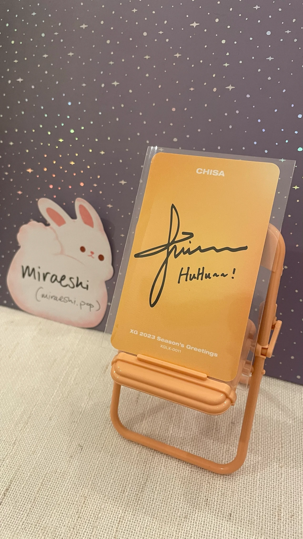 XG CHISA  XG - CHISA  - 2023 Season's Greetings Other listing photo 2