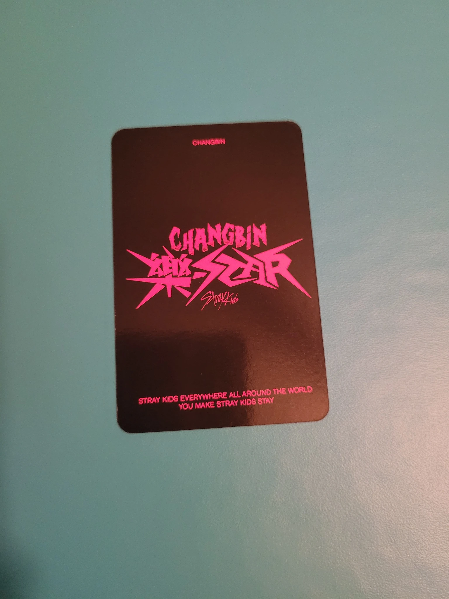 Stray Kids Changbin Stray Kids - Changbin - Rock-Star Album album photocard postcard version listing photo 2