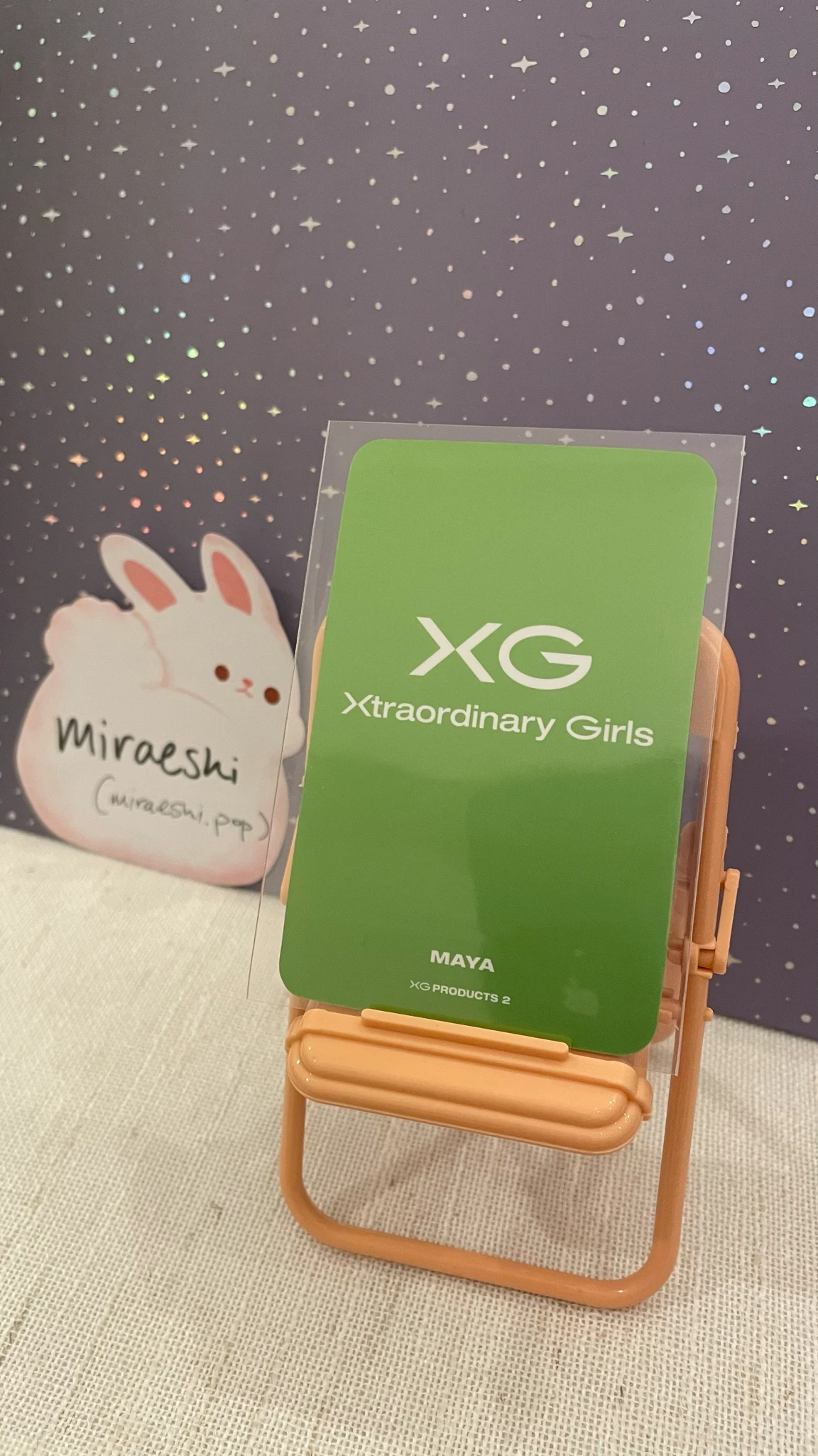 XG MAYA XG - MAYA - XG PRODUCTS 2 Other merch photocard listing photo 2