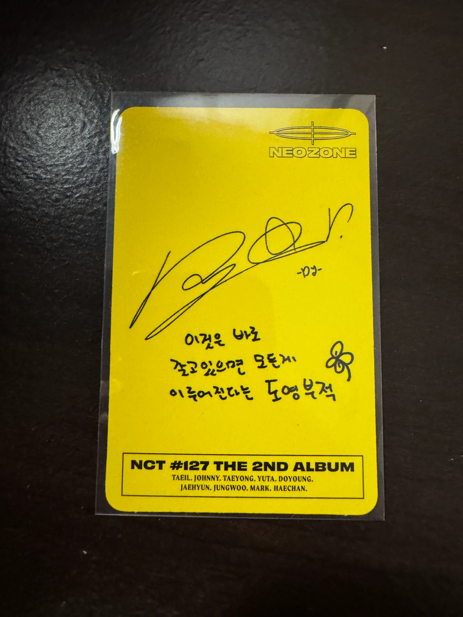 NCT 127 Doyoung NCT 127 - Doyoung  - Neo Zone Album listing photo 2