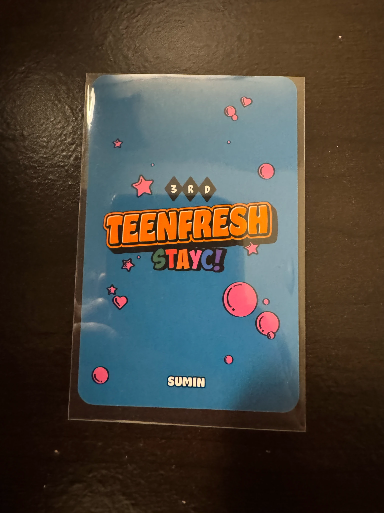 STAYC Sumin STAYC - Sumin - TEENFRESH Album album photocard listing photo 2