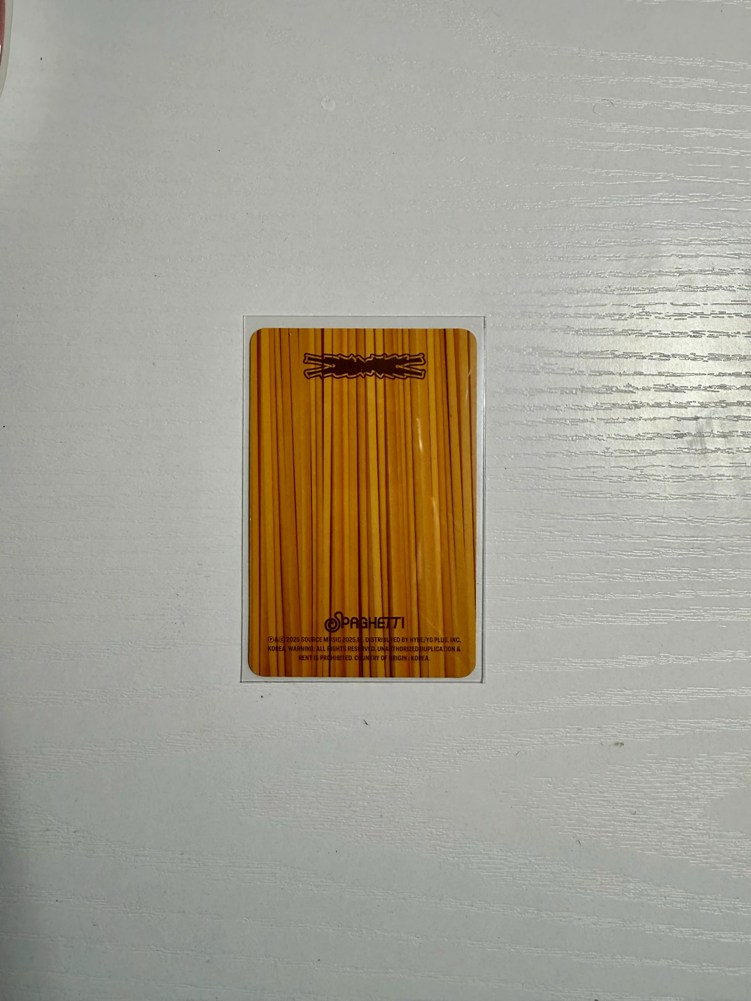 LE SSERAFIM Hong Eunchae LE SSERAFIM - Hong Eunchae - SPAGHETTI Album listing photo 2