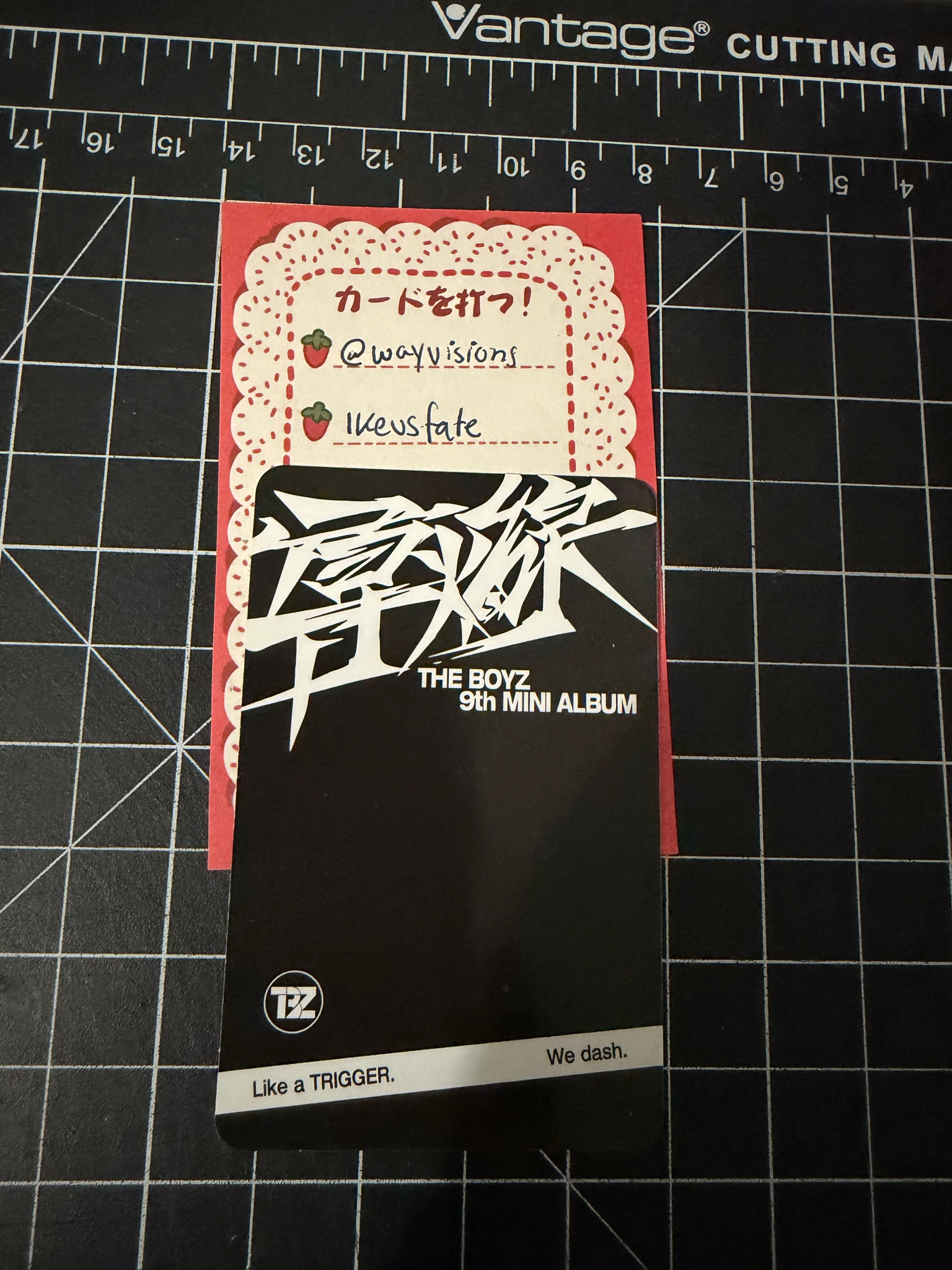 THE BOYZ Juyeon THE BOYZ - Juyeon - Trigger Album album photocard platform version vanguard version non-random listing photo 2