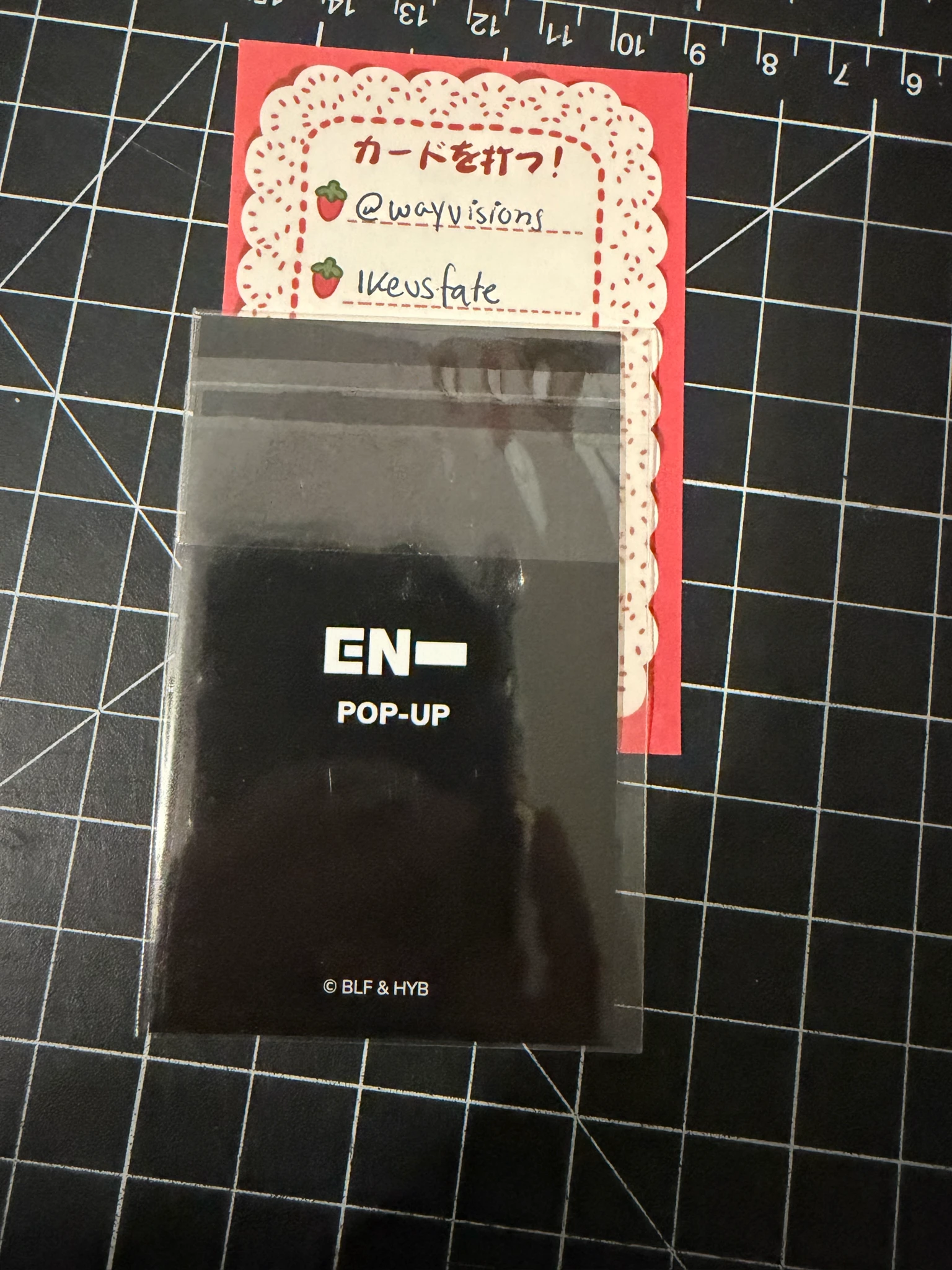 ENHYPEN Sunoo ENHYPEN - Sunoo - 'WALK THE LINE' World Tour Event pop-up store the final los angeles listing photo 2
