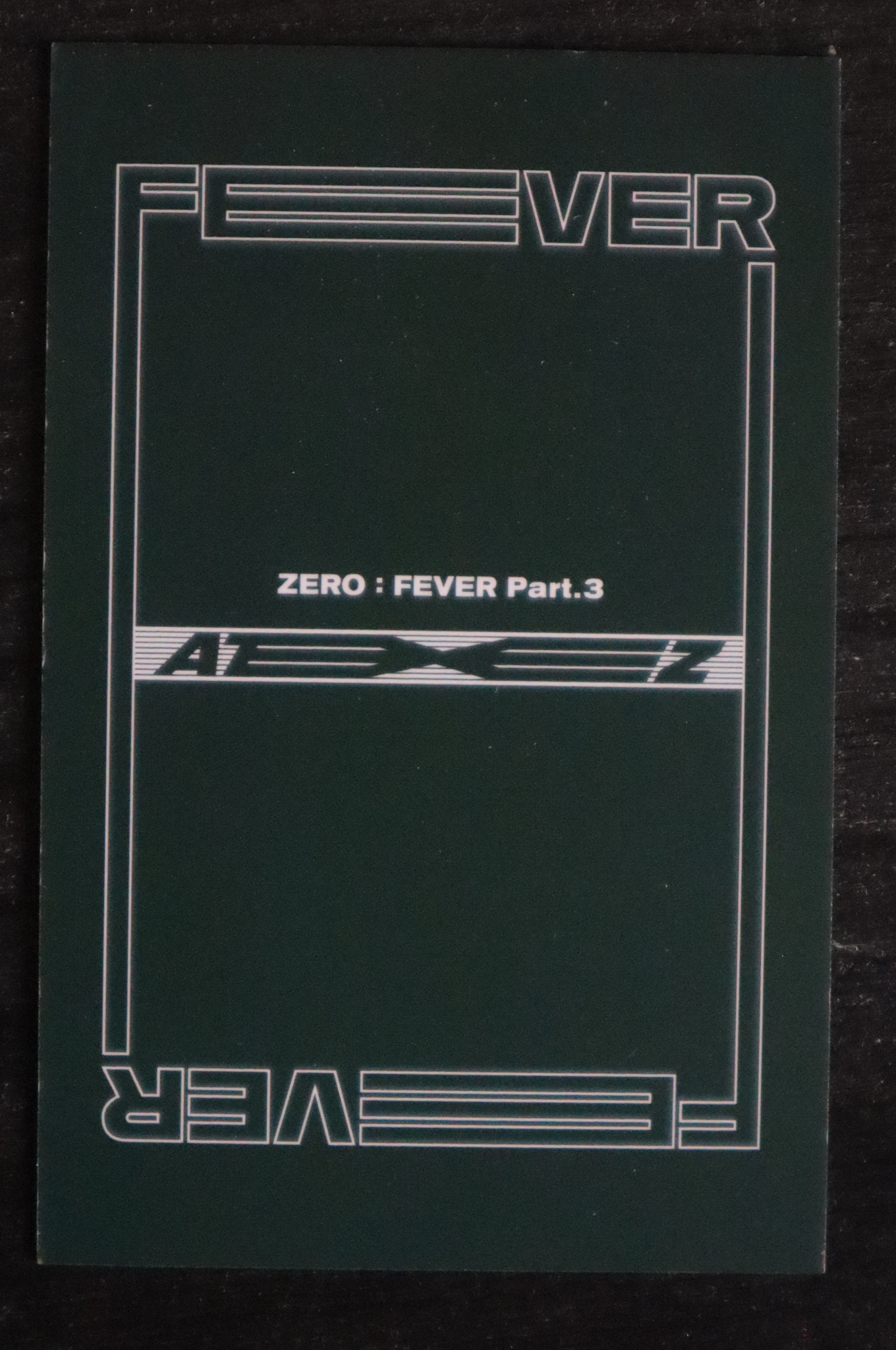 ATEEZ Jongho ATEEZ - Jongho - ZERO : FEVER Part.3 Album A version image card listing photo 2