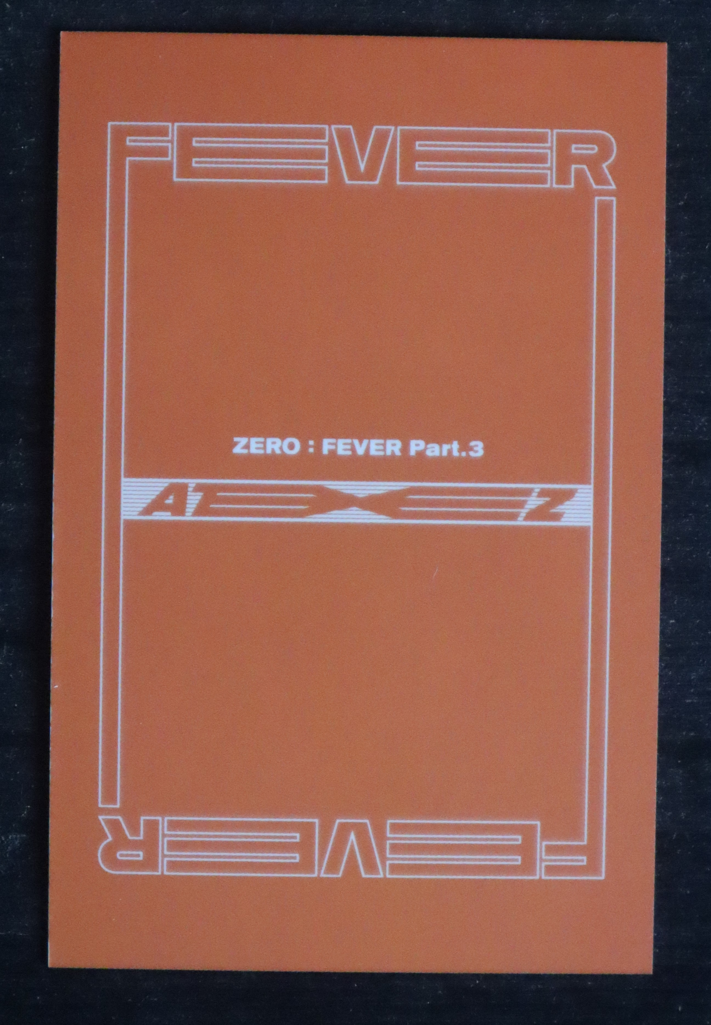 ATEEZ Hongjoong ATEEZ - Hongjoong - ZERO : FEVER Part.3 Album platform ver. Diary Ver. image card listing photo 2