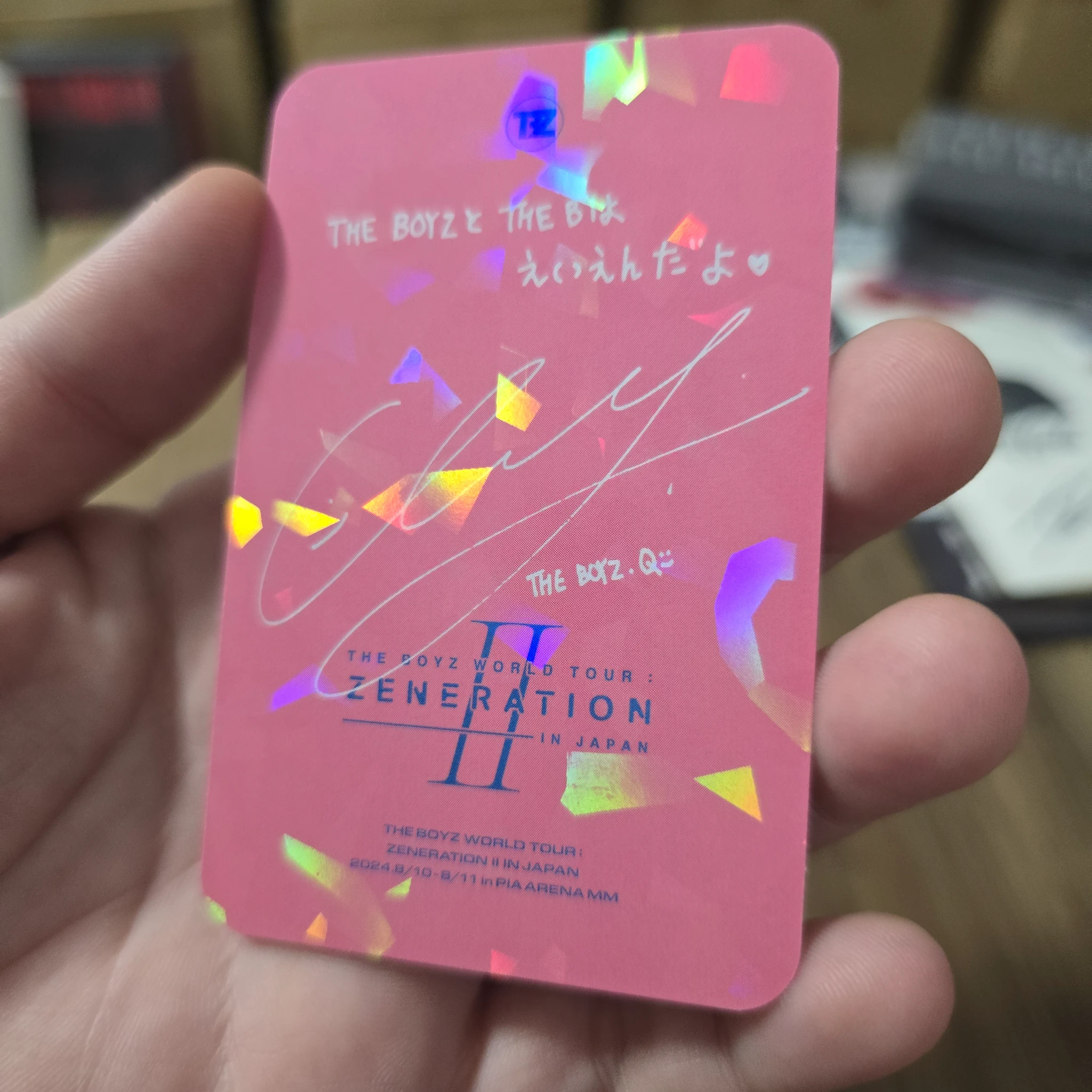 THE BOYZ Q THE BOYZ - Q - WORLD TOUR: Zeneration 2 Event japan vip ticket benefit listing photo 2