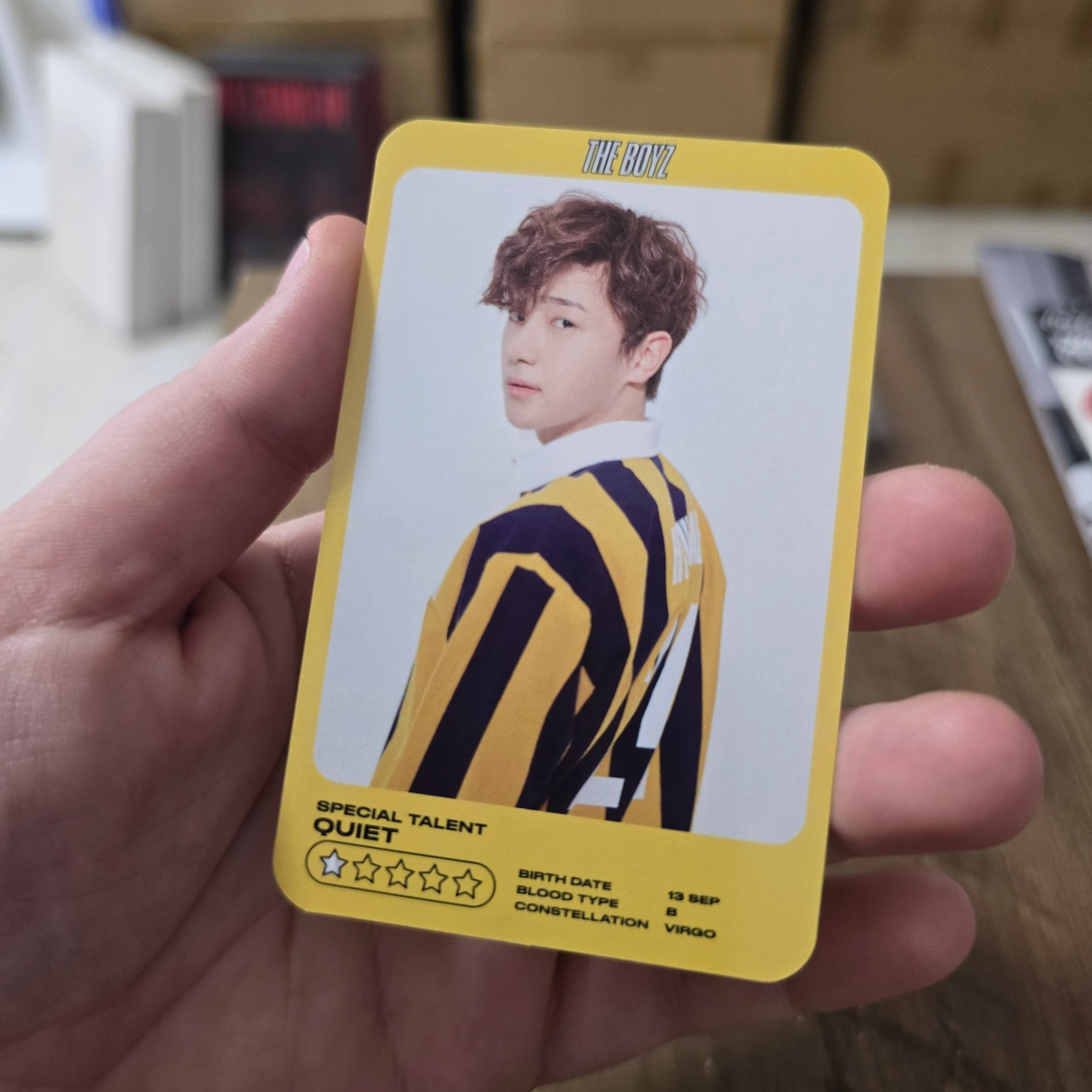 THE BOYZ Hyunjae THE BOYZ - Hyunjae - The Start Album album photocard korean album listing photo 2