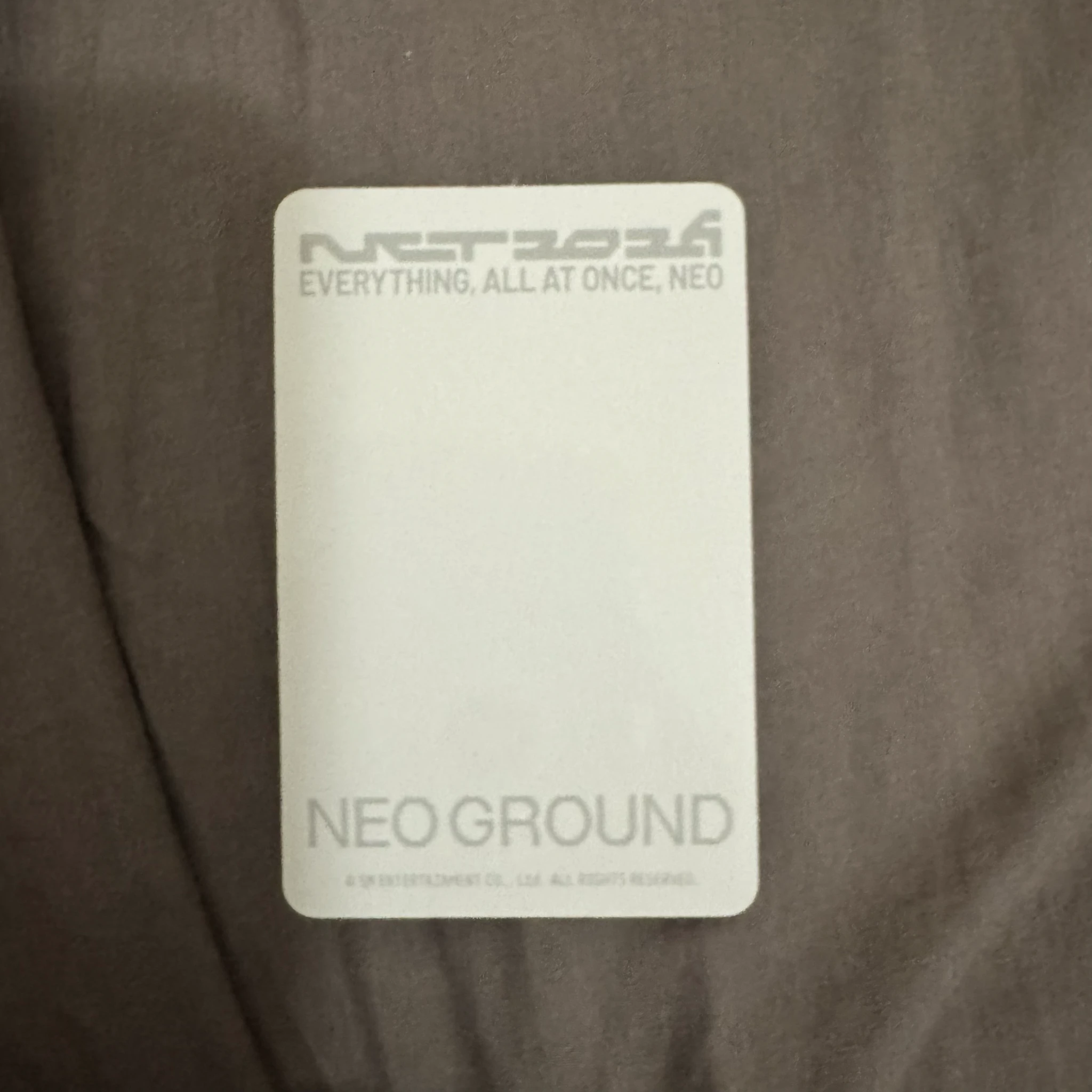 NCT Renjun NCT - Renjun - 10TH ANNIVERSARY [NCT 2026] POP UP: NEO GROUND Event merch photocard ground version selfie trading card listing photo 2