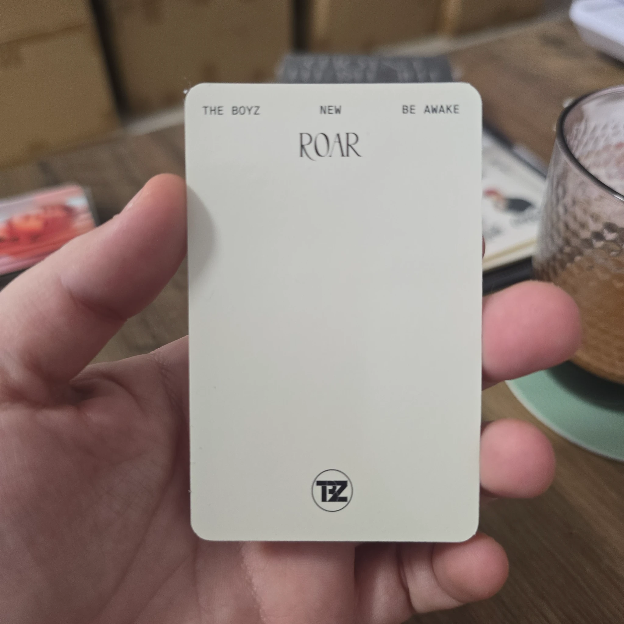 THE BOYZ New THE BOYZ - New - Be Awake Album album photocard reason version platform version listing photo 2