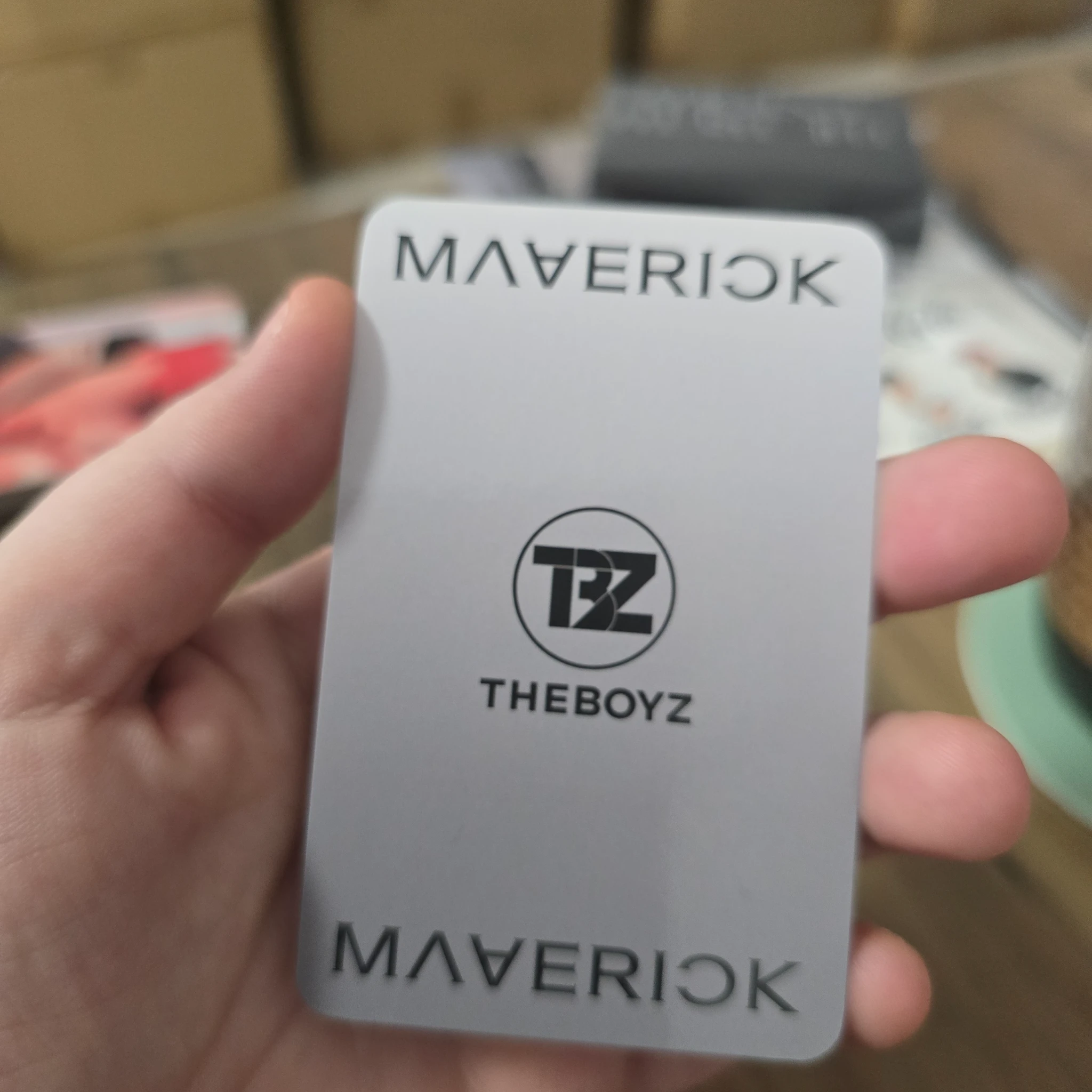 THE BOYZ Hyunjae THE BOYZ - Hyunjae - Maverick Album pob (pre-order benefit) listing photo 2