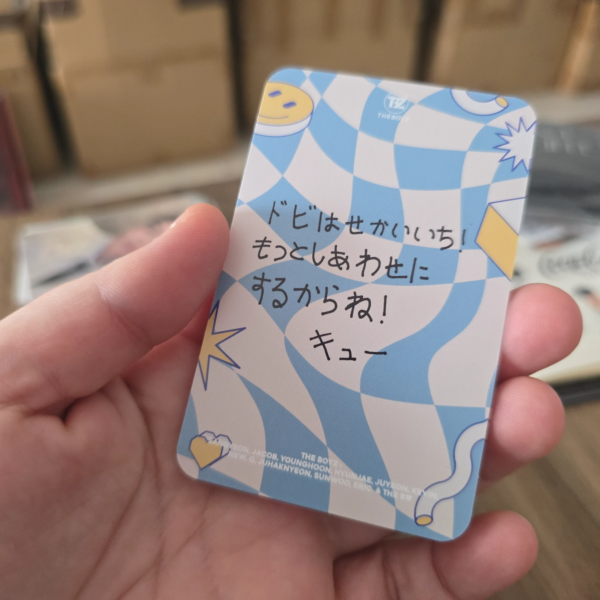 THE BOYZ Q THE BOYZ - Q - Japan 3rd Fanclub Other jpfc (japan fanclub) photocard set listing photo 2