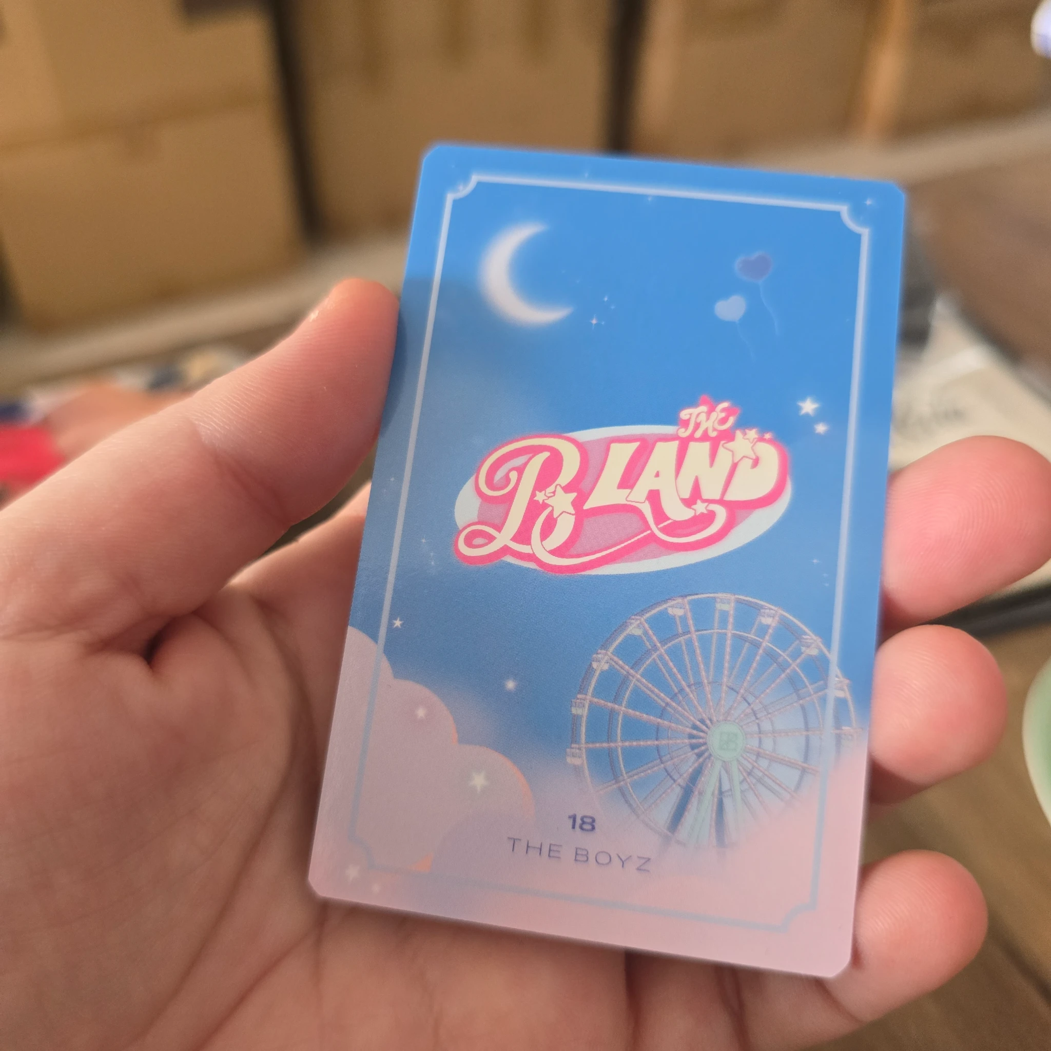 THE BOYZ New THE BOYZ - New - THE B-LAND Event trading card listing photo 2