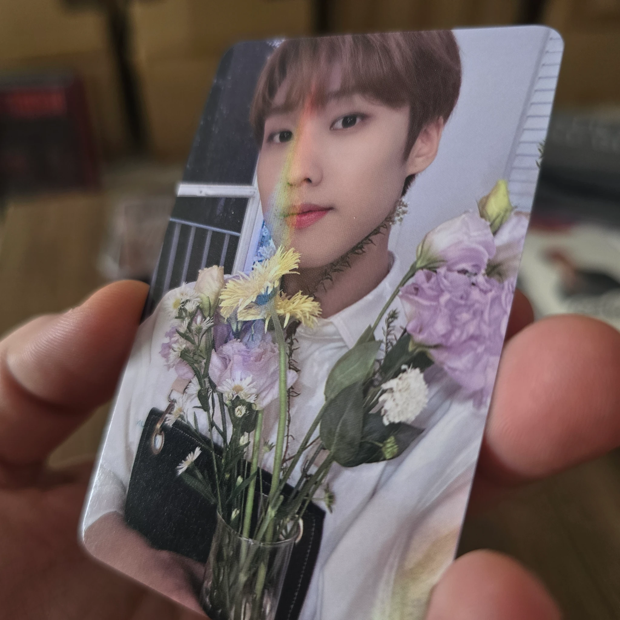 THE BOYZ Jacob THE BOYZ - Jacob - 3rd Official Fan Club Other holographic (hologram) fanclub/membership listing photo 2