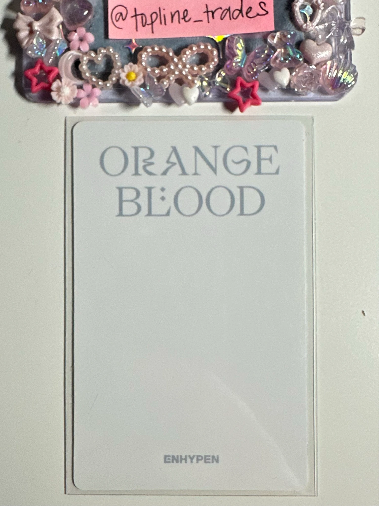 ENHYPEN Jake ENHYPEN - Jake - ORANGE BLOOD Album purchase benefit target exclusive EU exclusive listing photo 2