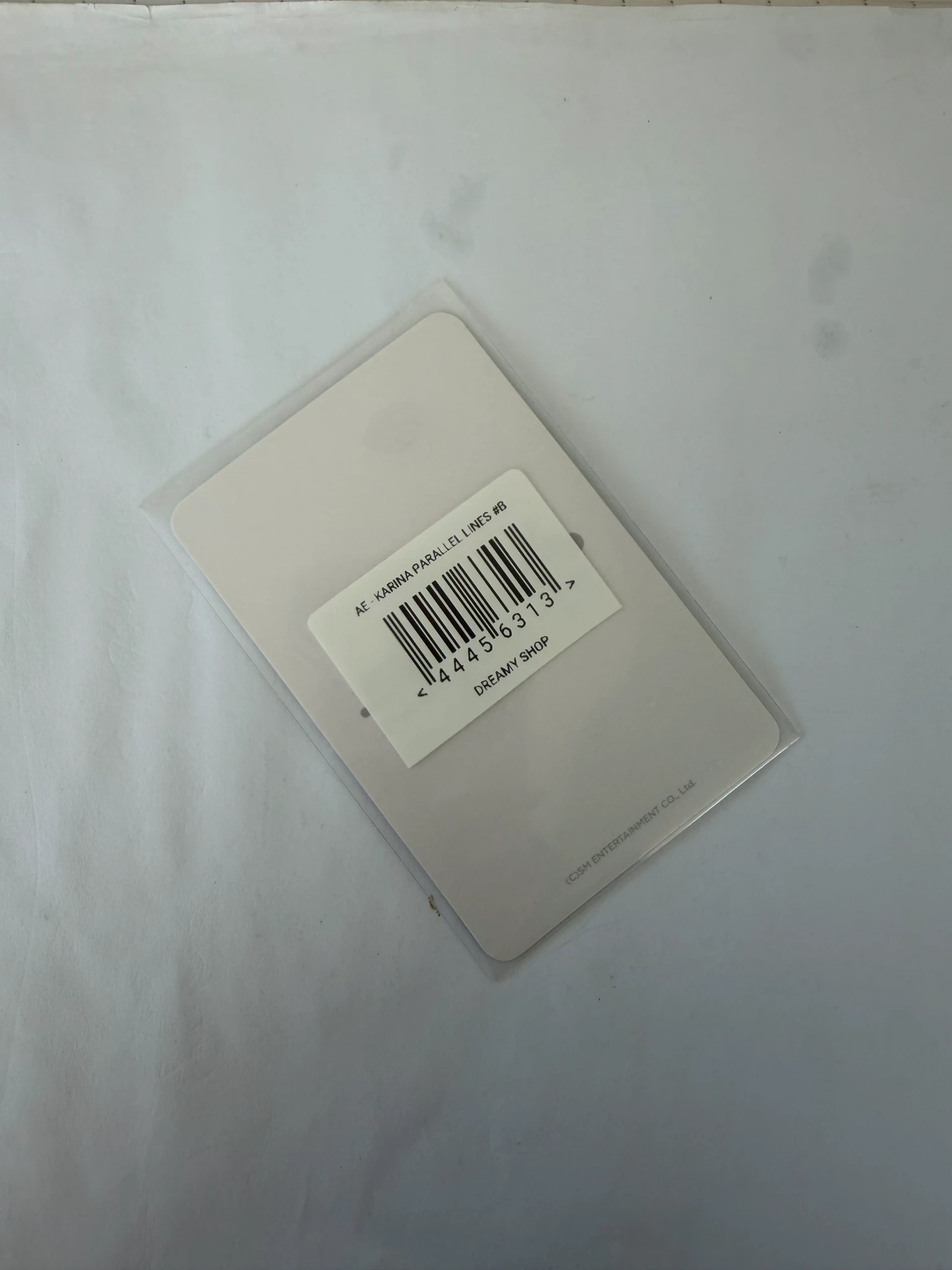 aespa Winter aespa - Winter - SYNK : PARALLEL LINE Event merch photocard fortune scratch card encore listing photo 2