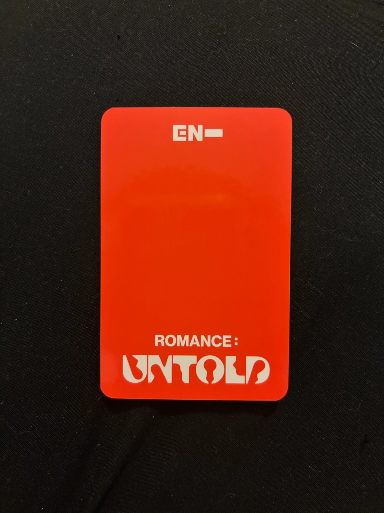 ENHYPEN Sunghoon ENHYPEN - Sunghoon - ROMANCE: UNTOLD Album aladin pre-order benefit (pob) listing photo 2