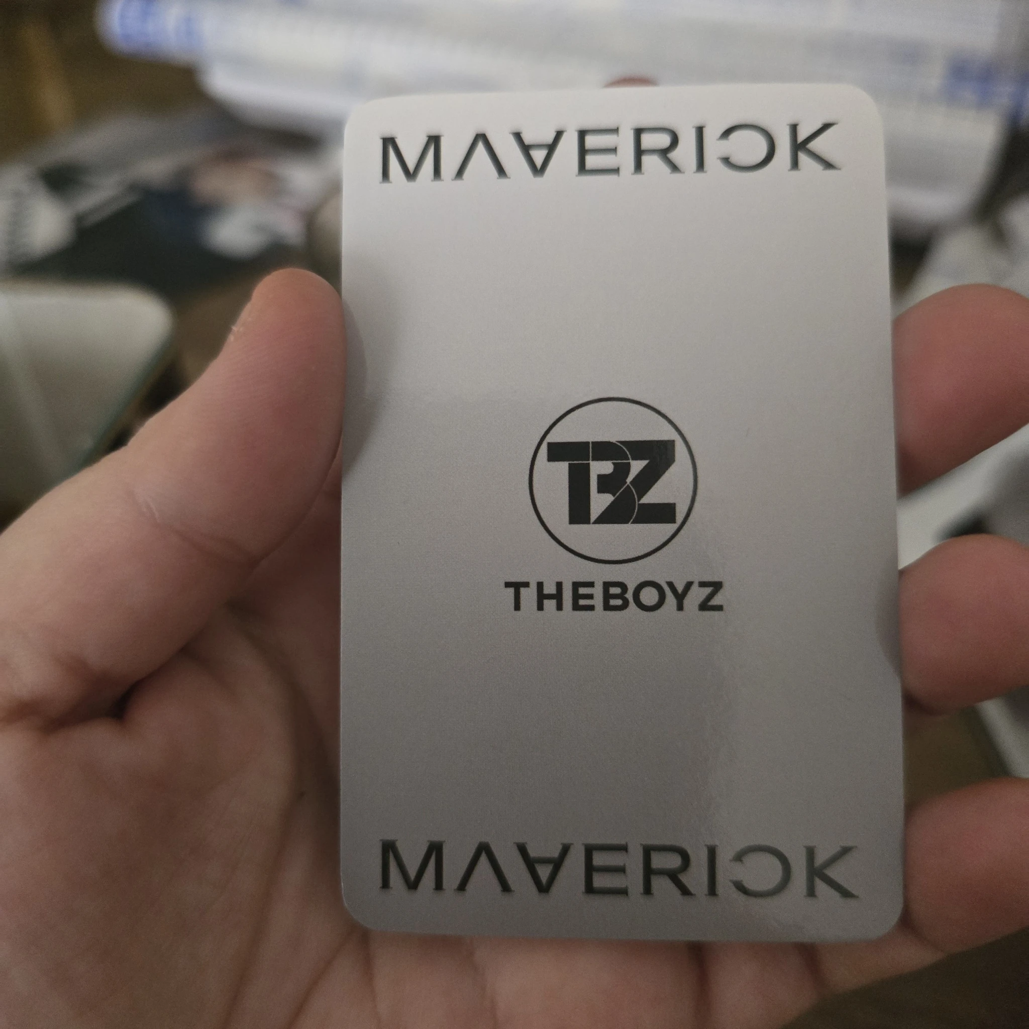 THE BOYZ Haknyeon THE BOYZ - Haknyeon - Maverick Album everline round 2 listing photo 2