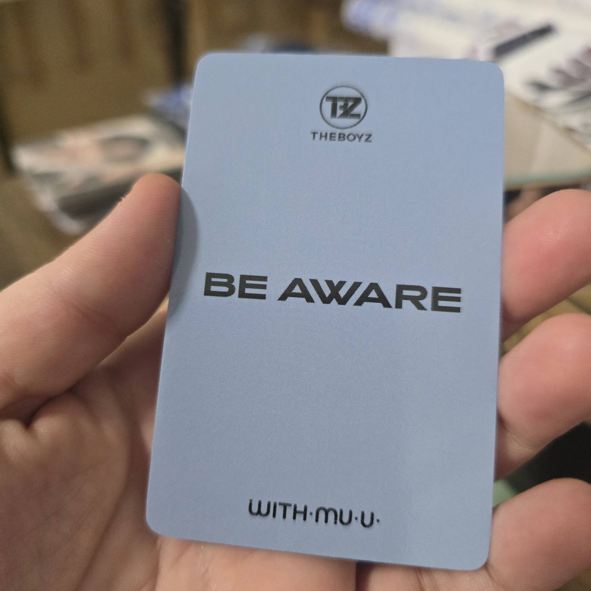 THE BOYZ Haknyeon THE BOYZ - Haknyeon - Be Aware Album withmuu pob (pre-order benefit) listing photo 2