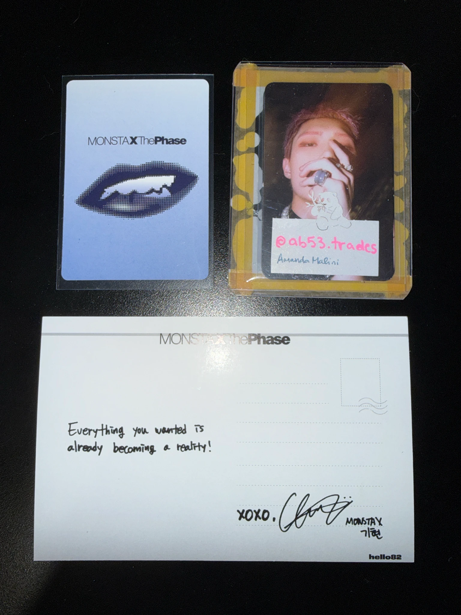 MONSTA X Hyungwon MONSTA X - Hyungwon - The Phase Album pop-up hello82 playlist event USA listing photo 2